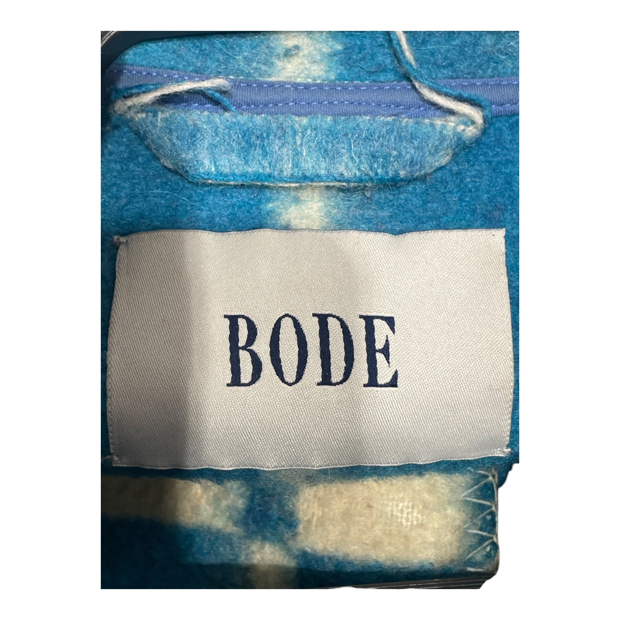 BODE/Jacket/L/Wool/BLU/Stripe/wool blend chore jckt view 3