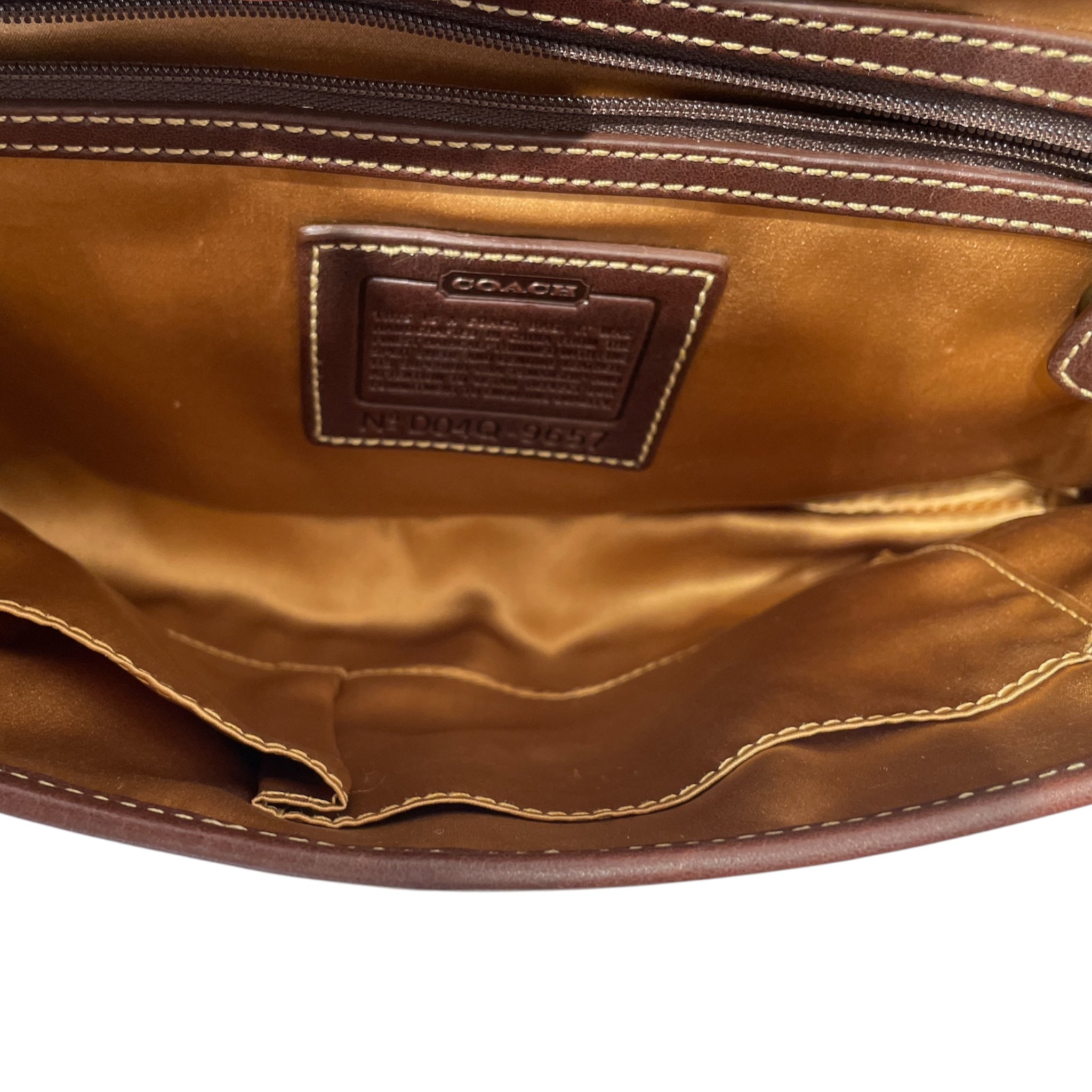 COACH/Hand Bag/Leopard/Suede/BRW/VTG Madison Ocelot Soho Bag view 3