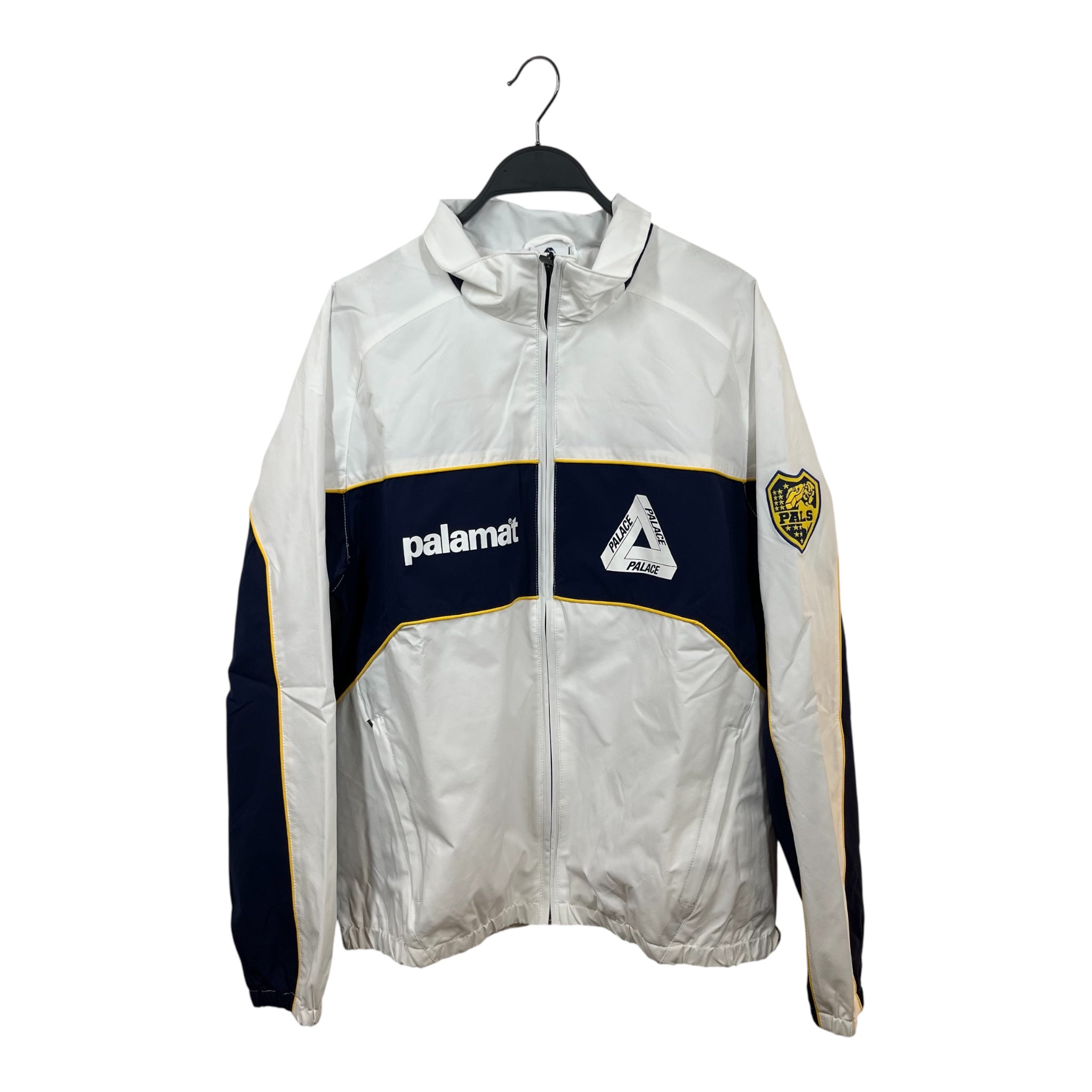 PALACE/Jacket/M/Polyester/WHT/palamat view 1
