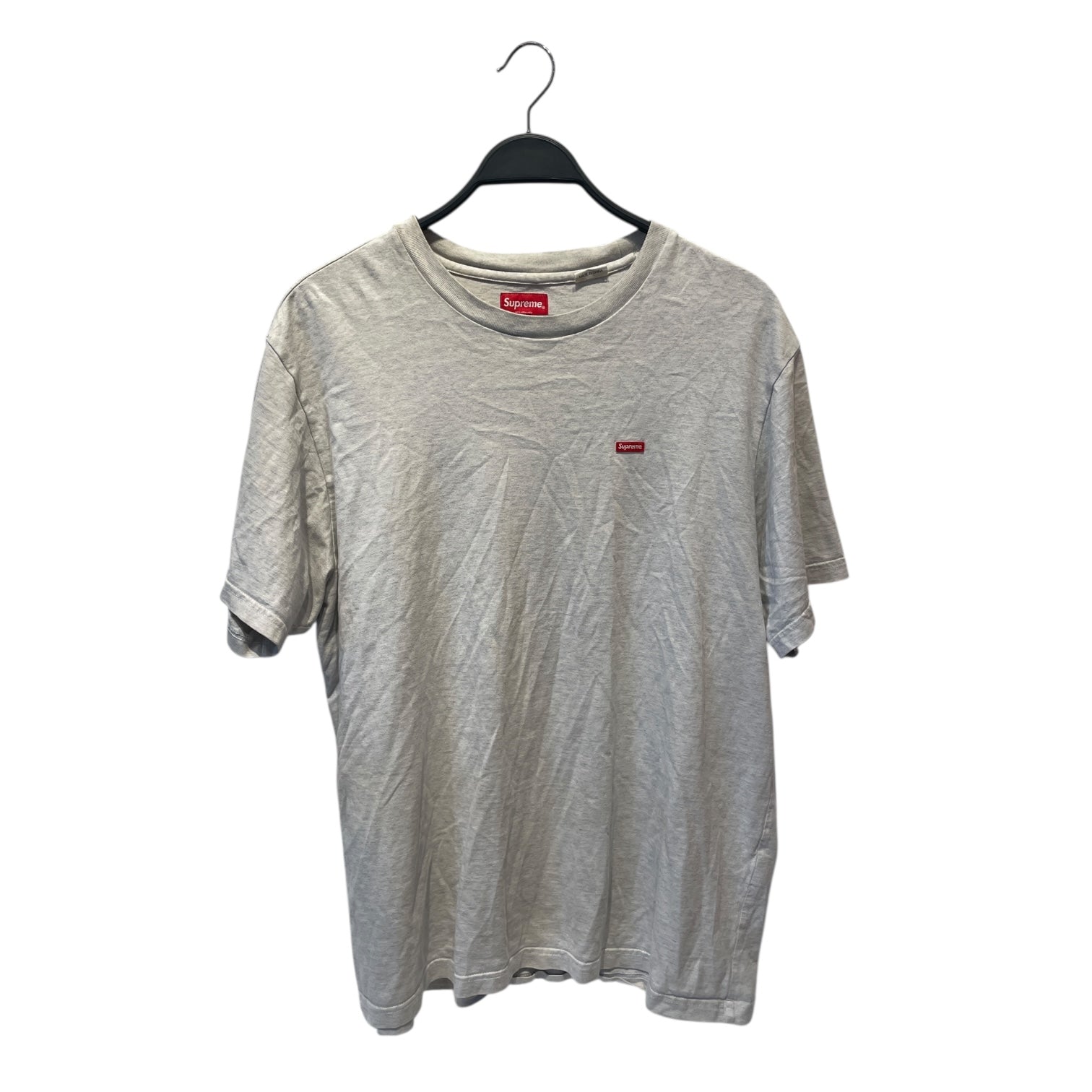 Supreme/T-Shirt/L/Cotton/GRY/SMALL BOX LOGO view 1