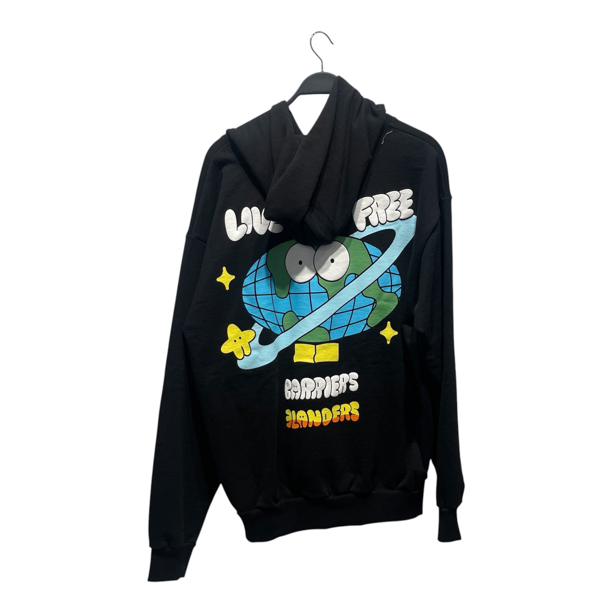 BARRIERS/Hoodie/XL/Cotton/BLK/ view 2