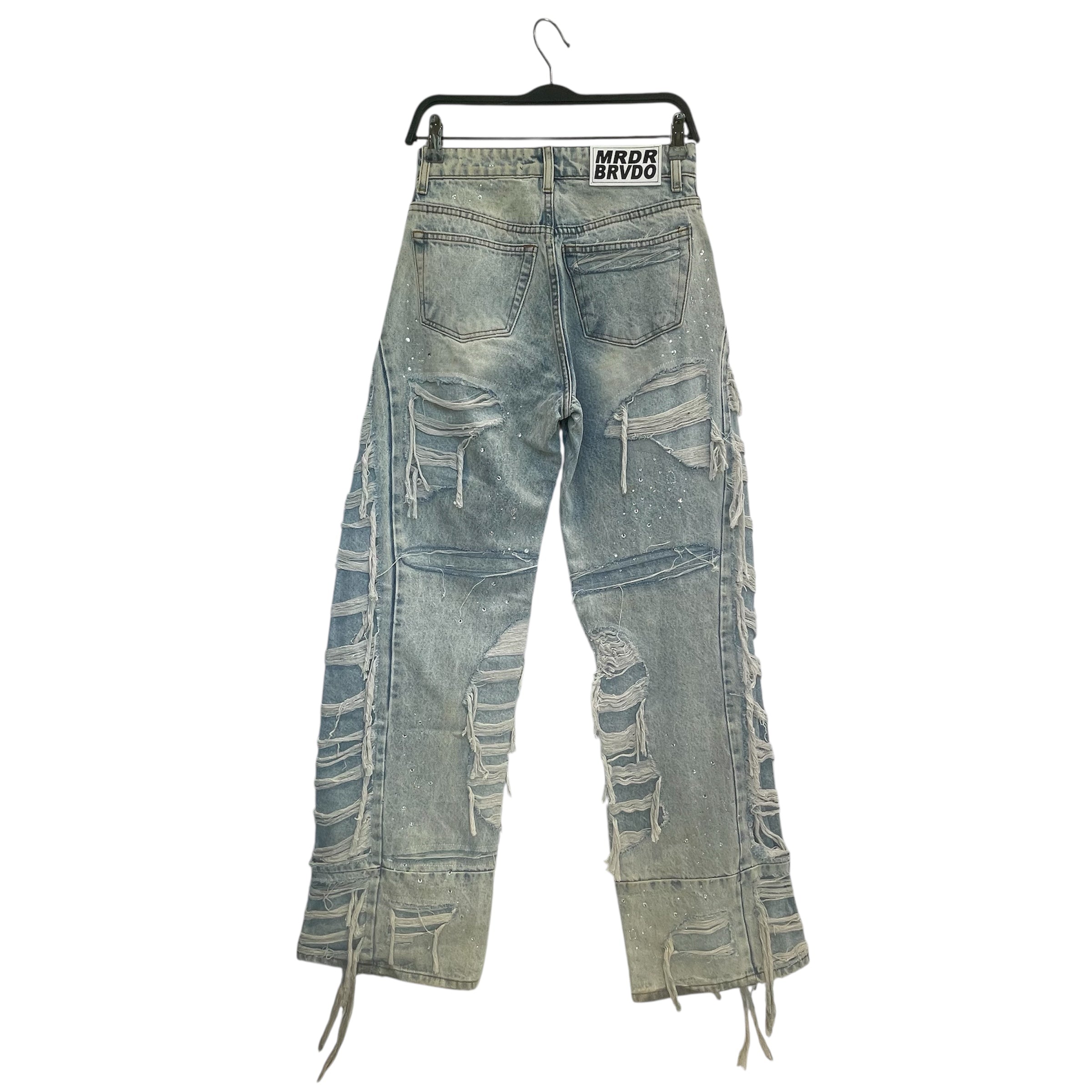 WHO DECIDES WAR/Pants/30/Denim/BLU/SPARKLE EXPOSURE DENIM view 2