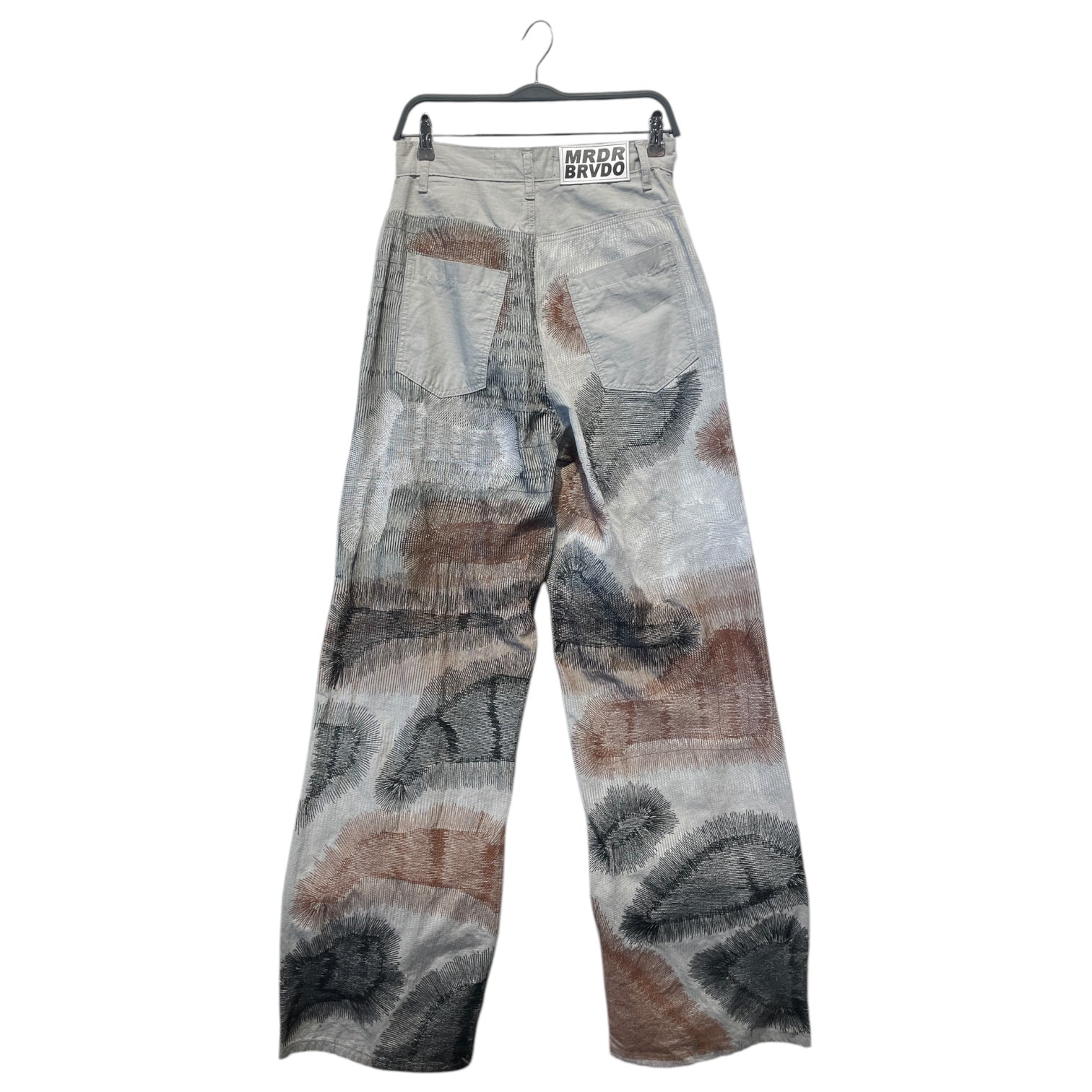 WHO DECIDES WAR/Pants/28/Cotton/KHK/All Over Print/ view 2