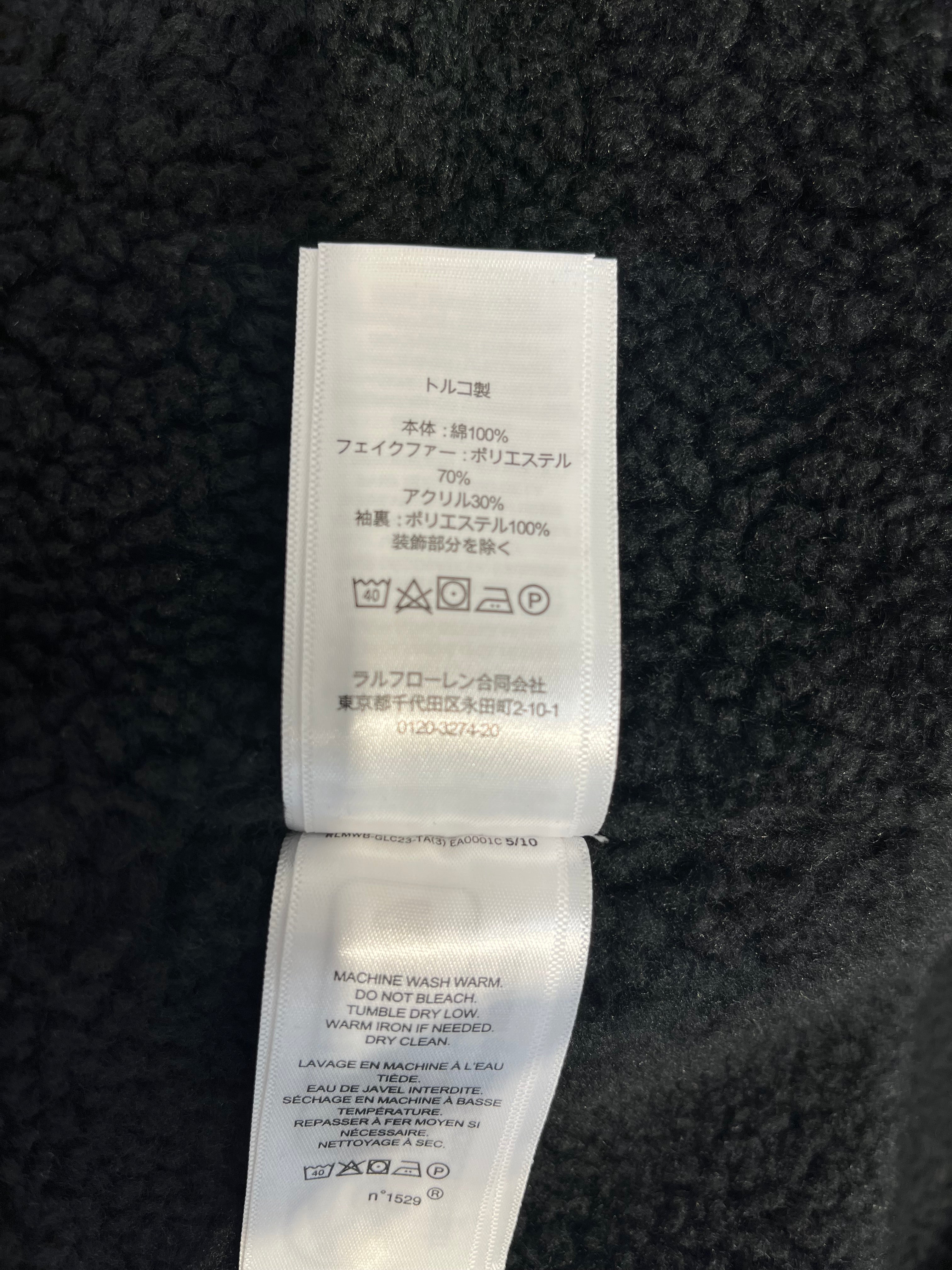 POLO RALPH LAUREN/Denim Jkt/S/Denim/BLK/DISTRESSED SHERPA DENIM JKT view 7