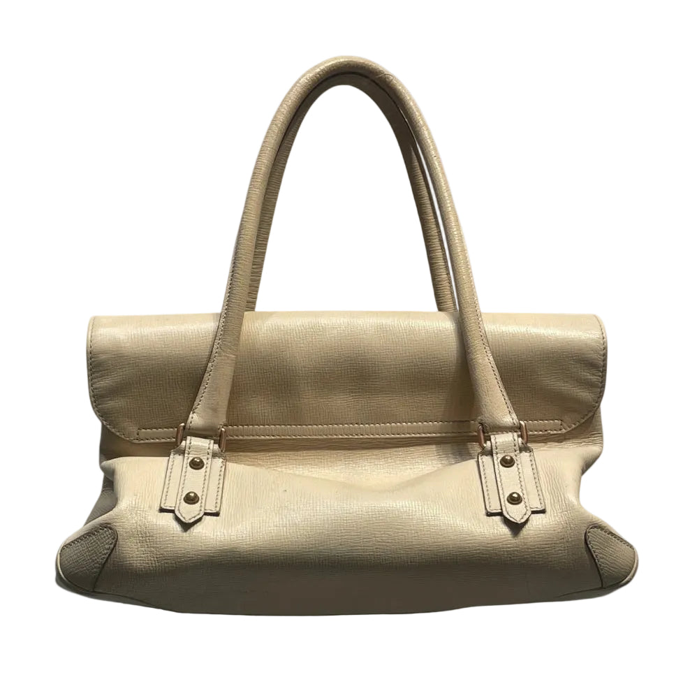 GUCCI/Hand Bag/Leather/CRM/VINTAGE HORSEBIT view 2