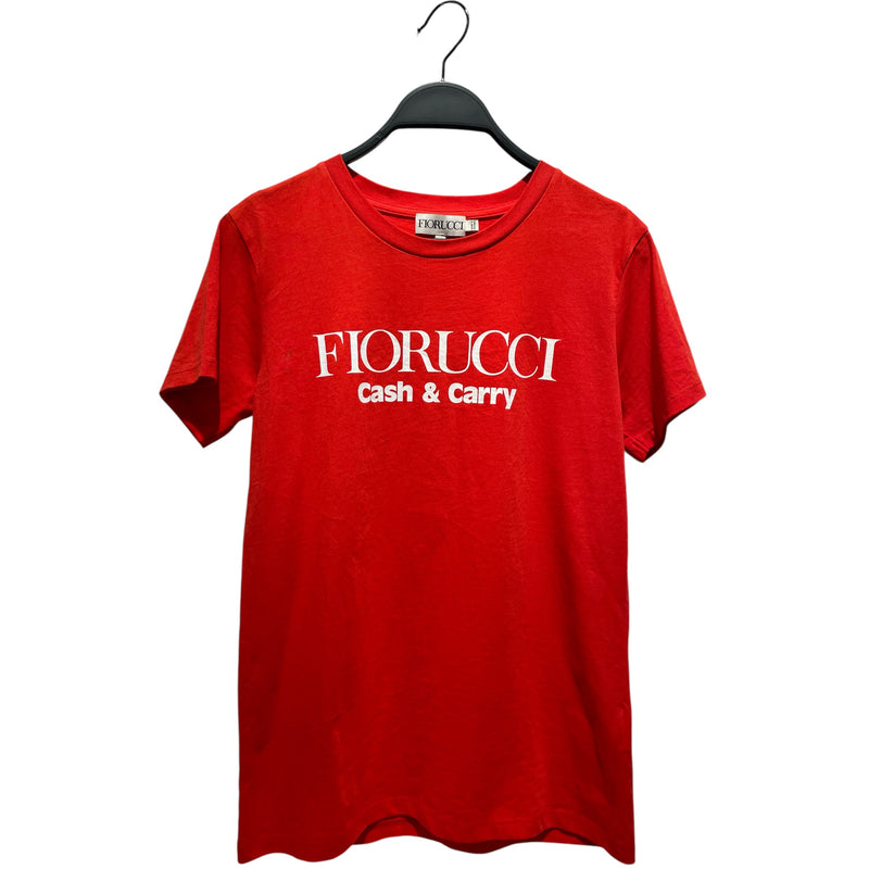 FIORUCCI/T-Shirt/XS/Cotton/RED/Cash & Carry