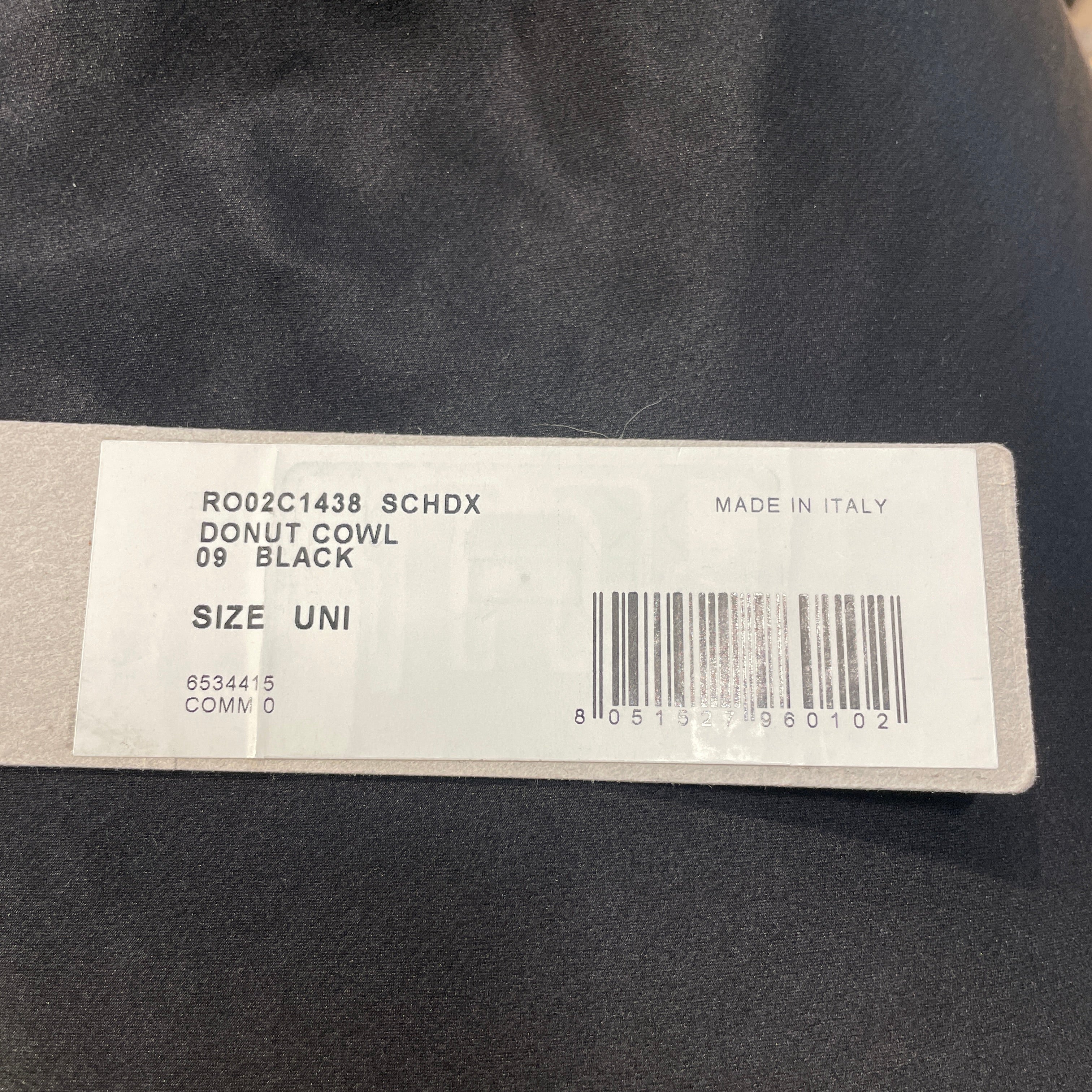 Rick Owens/Camisole/Nylon/BLK/DONUT COWEL view 5