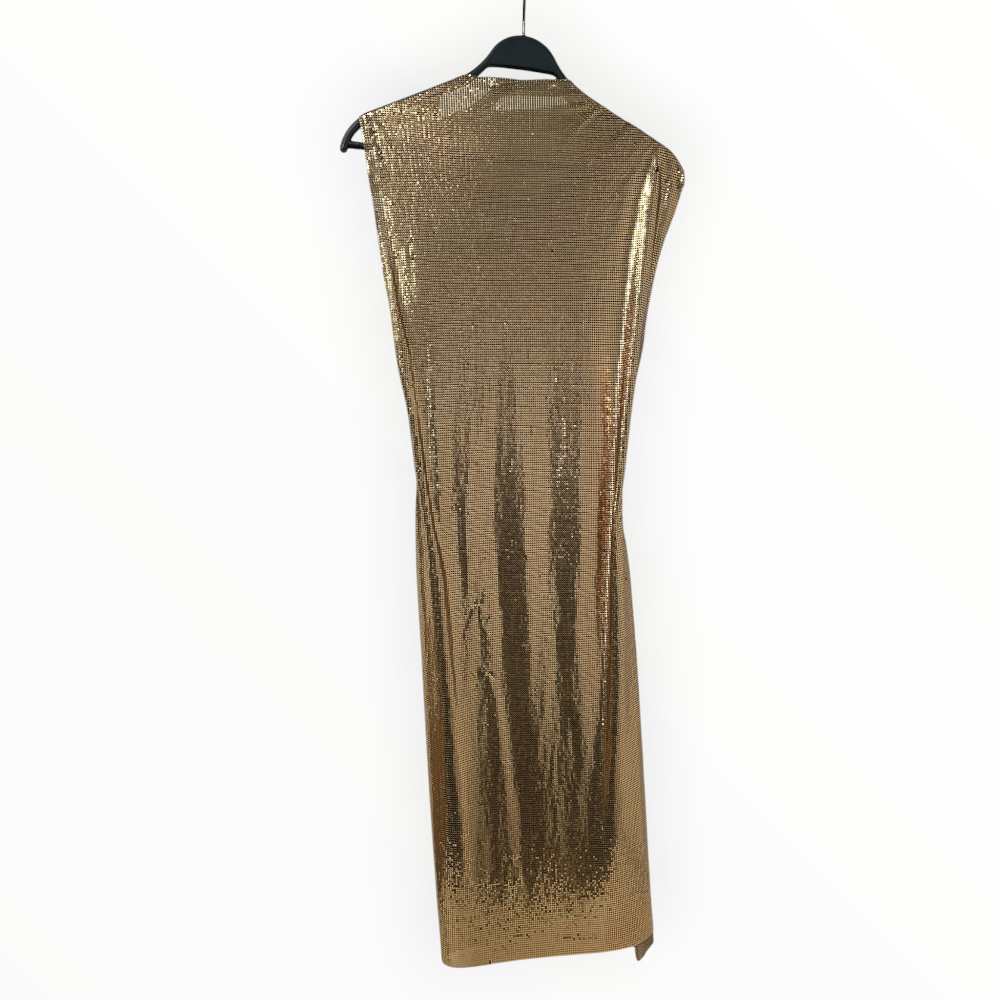 paco rabanne/Dress/36/GLD/BNWT CHAINMAIL DRESS view 2