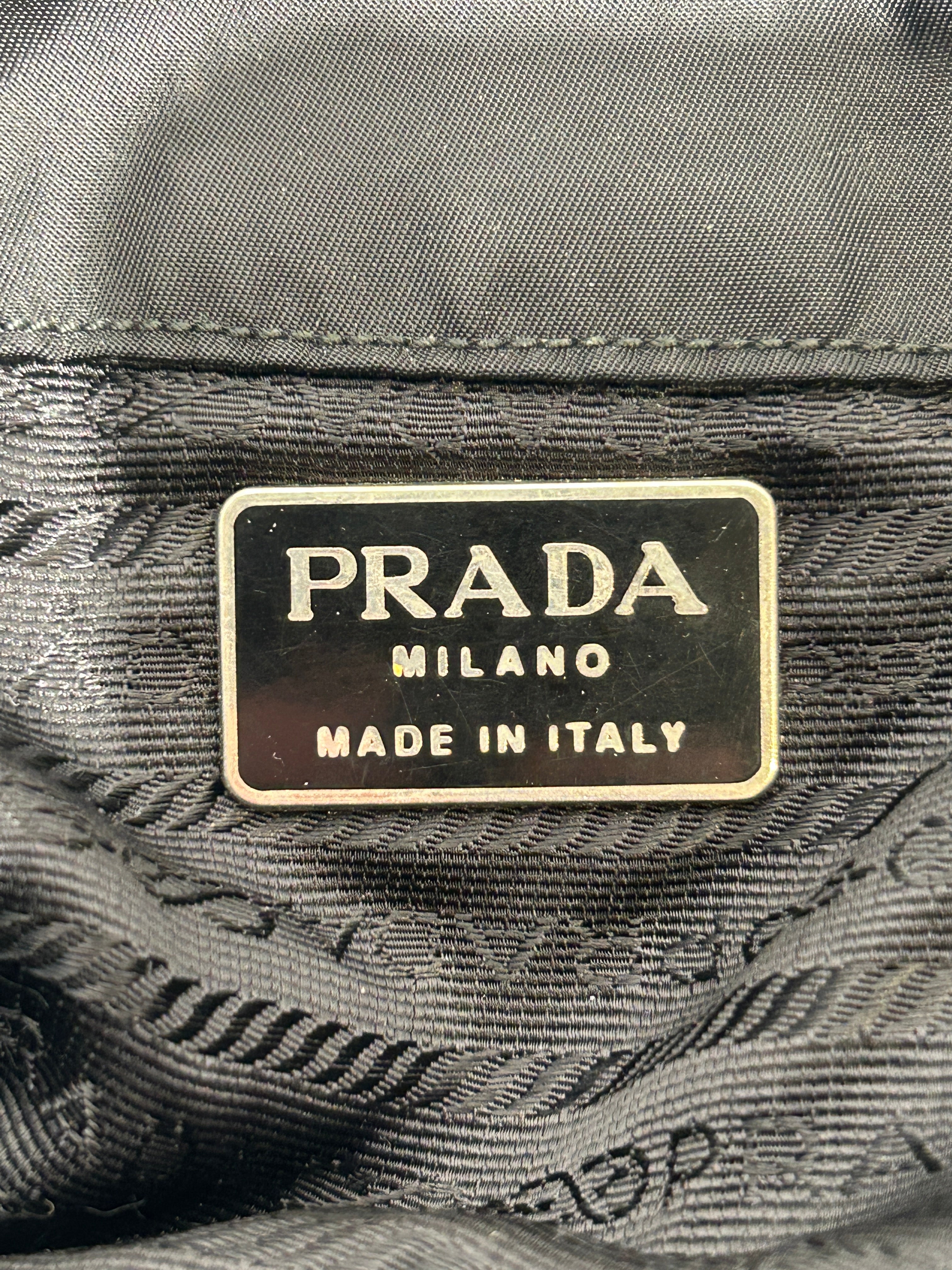 PRADA/Backpack/Nylon/BLK/SMALL NYLON BACKPACK view 5
