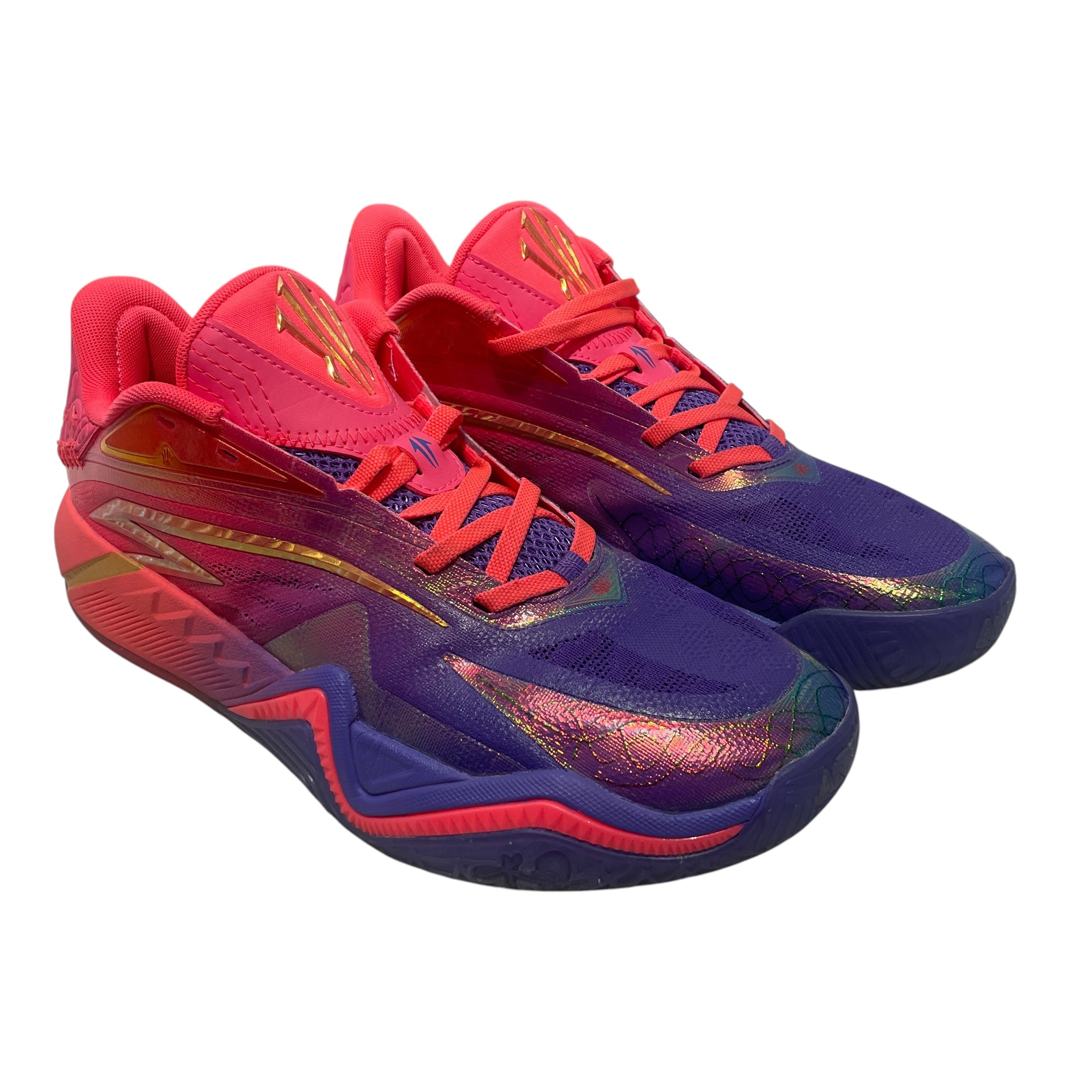 ANTA/Low-Sneakers/US 11/Cotton/RED/kai 3 view 1