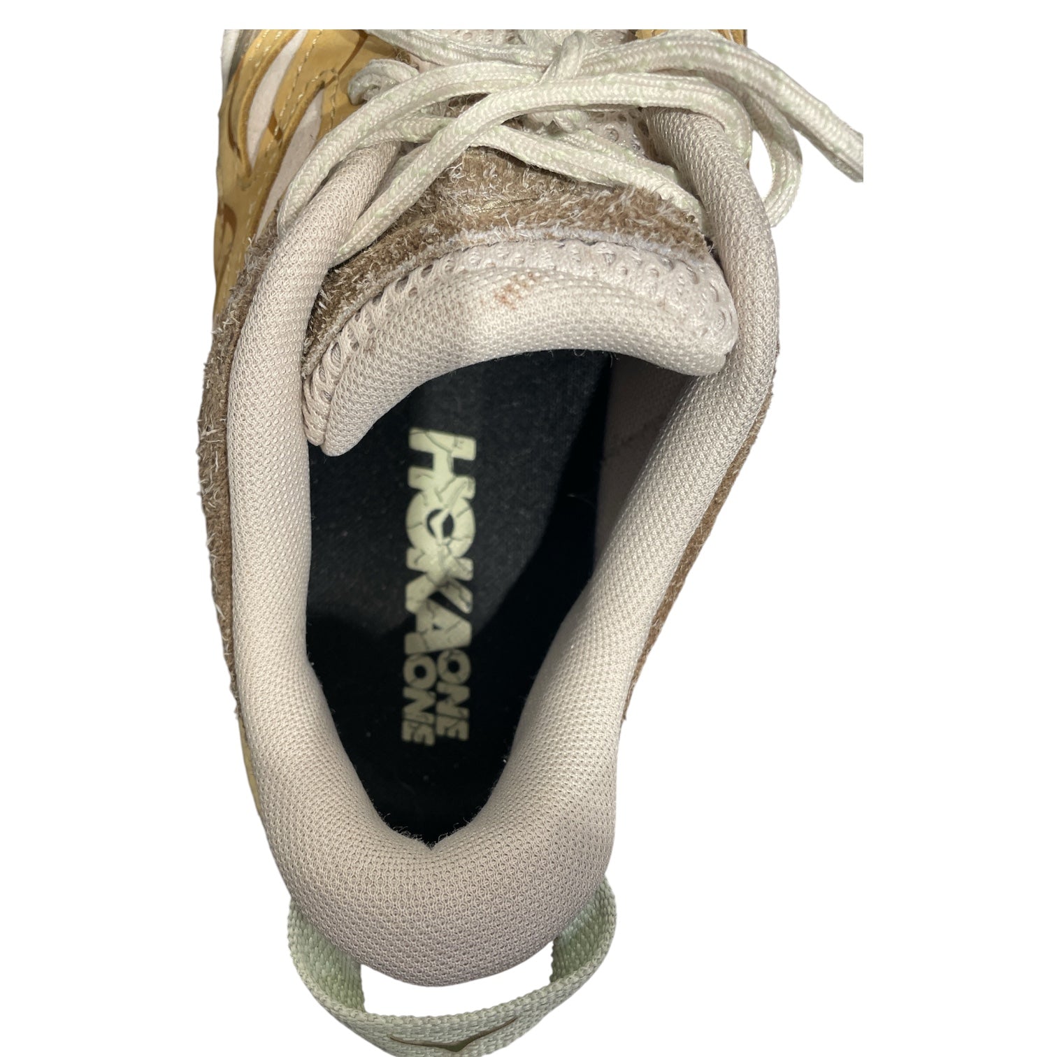 HOKA(HOKA ONE ONE)/Low-Sneakers/US 9.5/Suede/BEG/Clifton L Suede view 3