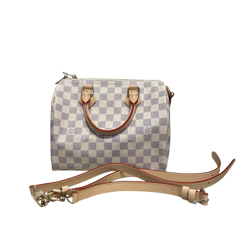 LOUIS VUITTON/Bag/S/Monogram/Leather/CRM/DAMIER