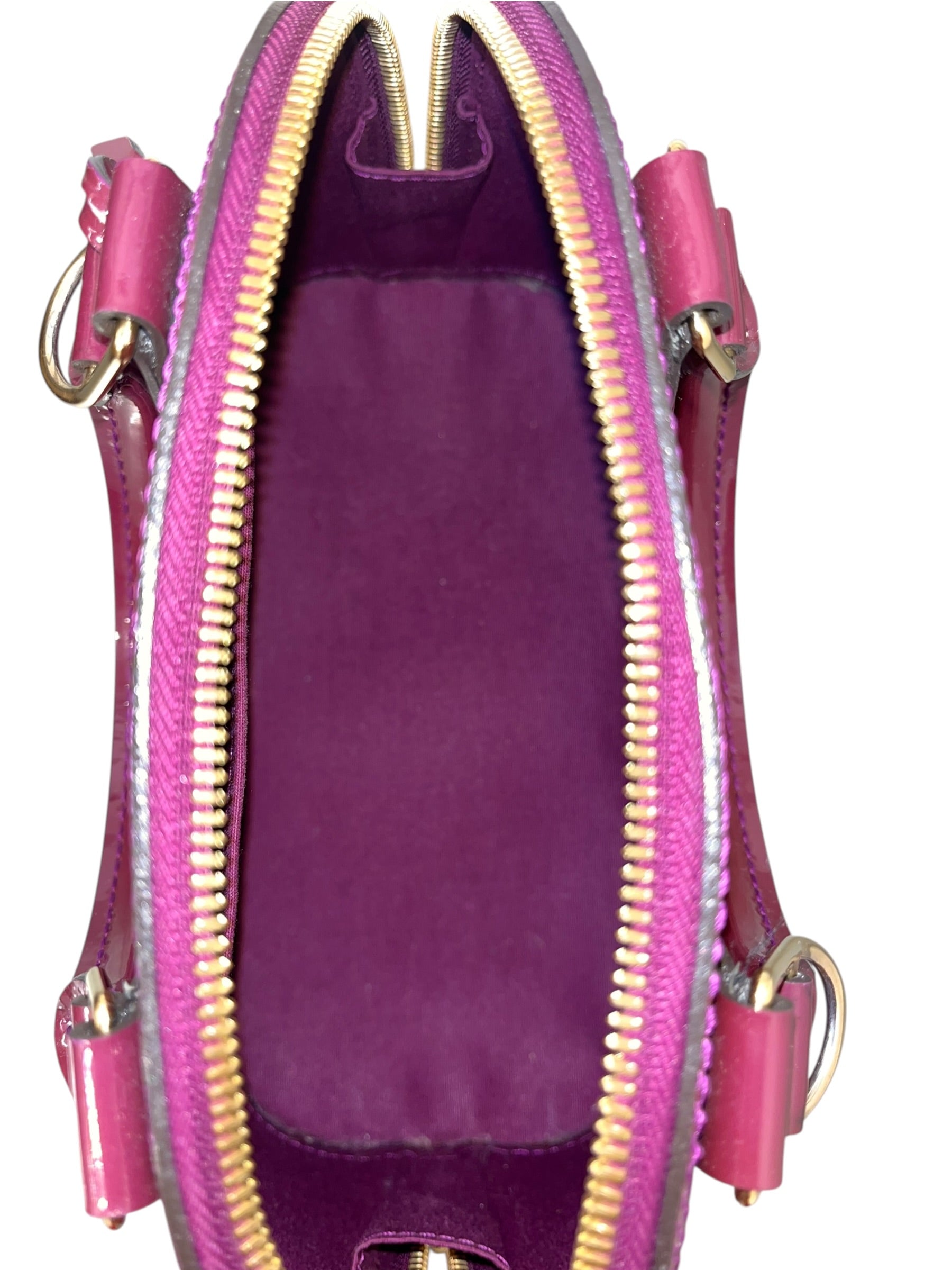 LOUIS VUITTON/Bag/Faux Leather/BRD/VERNIS ALMA view 6