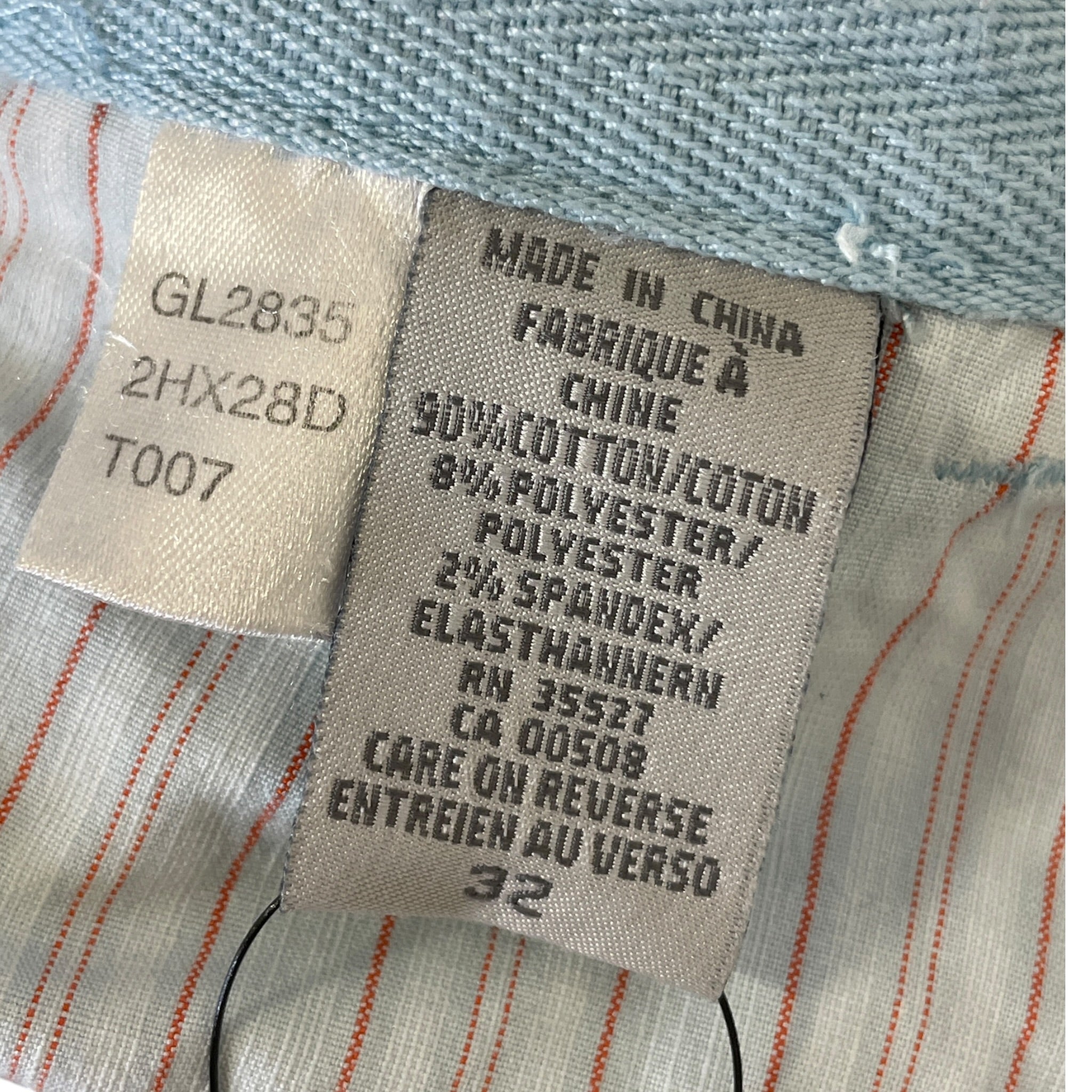 MARITHE FRANCOIS GIRBAUD/Skirt/32/Stripe/Cotton/BLU/ORANGE STRIPE view 4