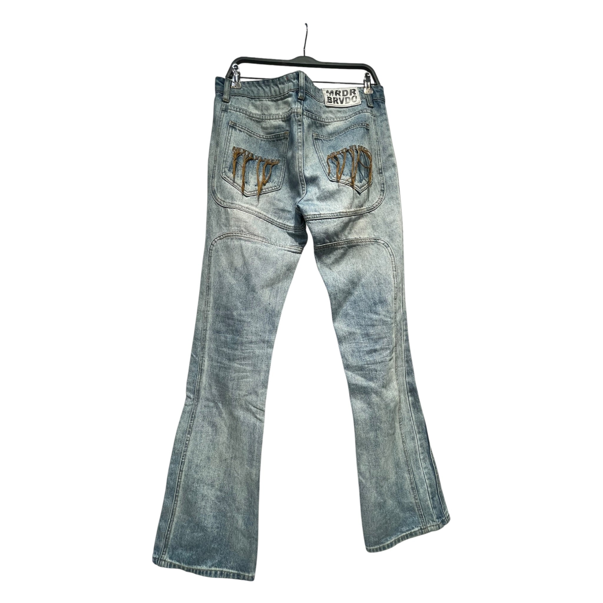 WHO DECIDES WAR/Bootcut Pants/32/Denim/BLU/Tassle On Pocket view 2