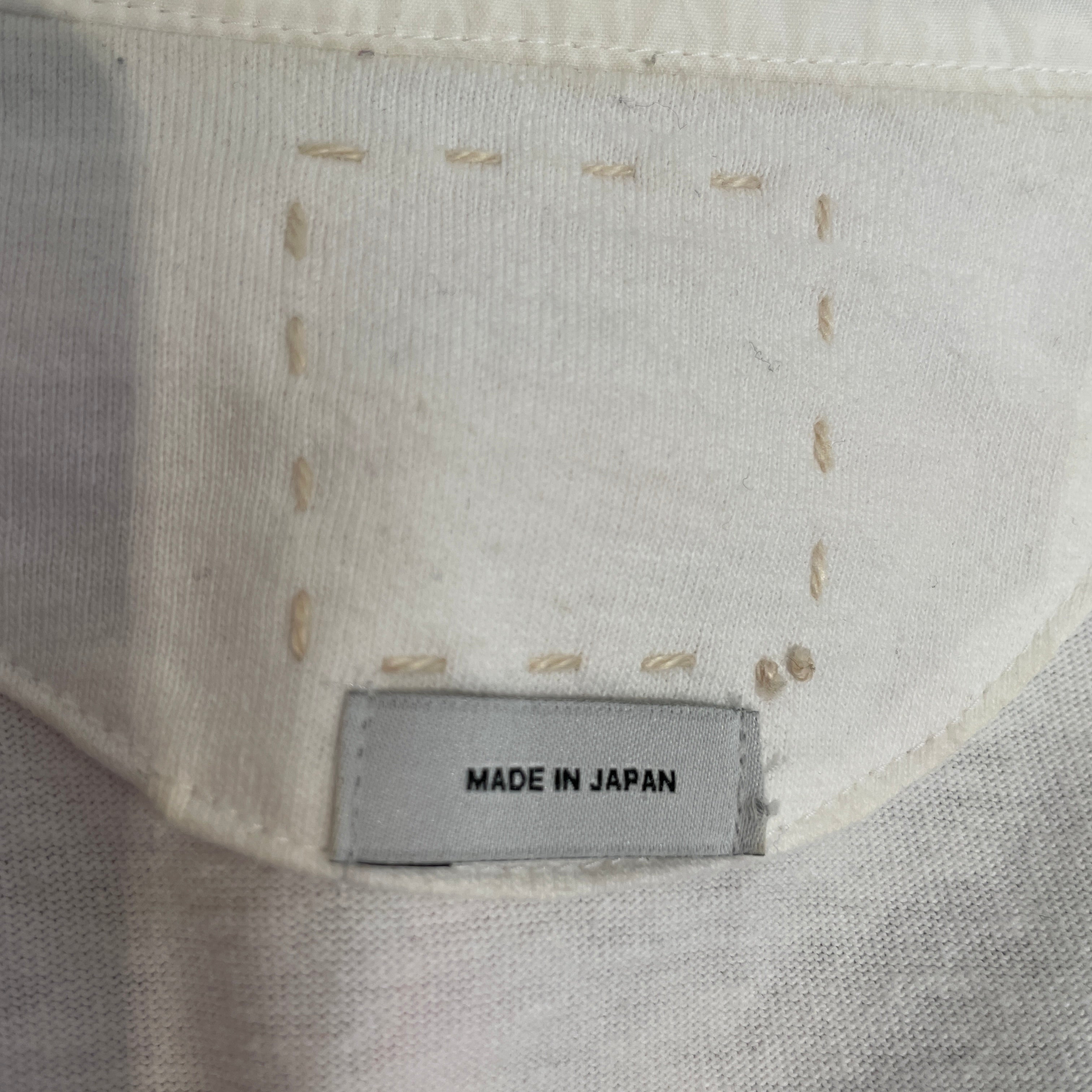 visvim/Polo Shirt/3/Cotton/WHT/BLUE CENTER STRIPES view 3
