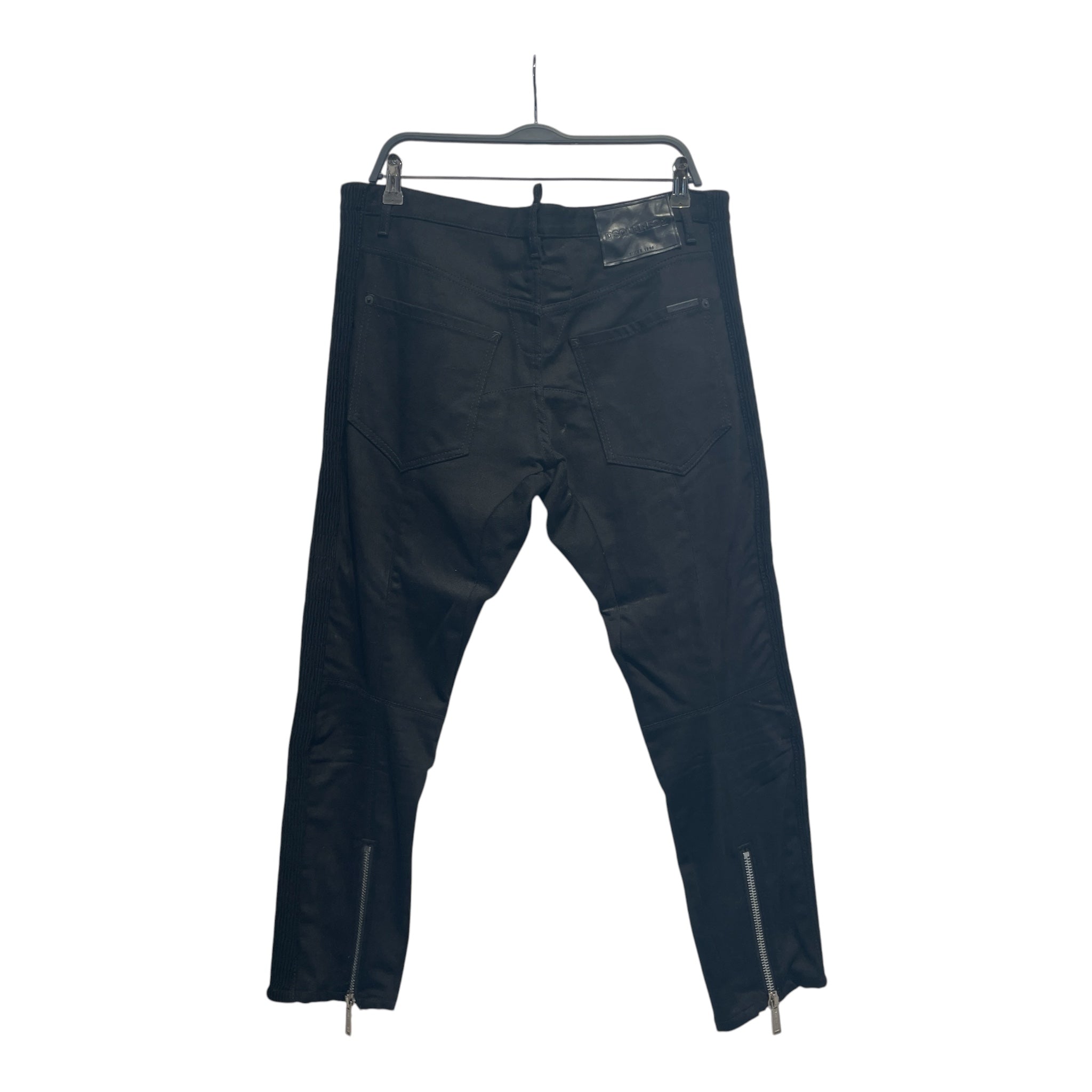 DSQUARED2/Skinny Pants/52/Denim/BLK/Low-rise/ view 2