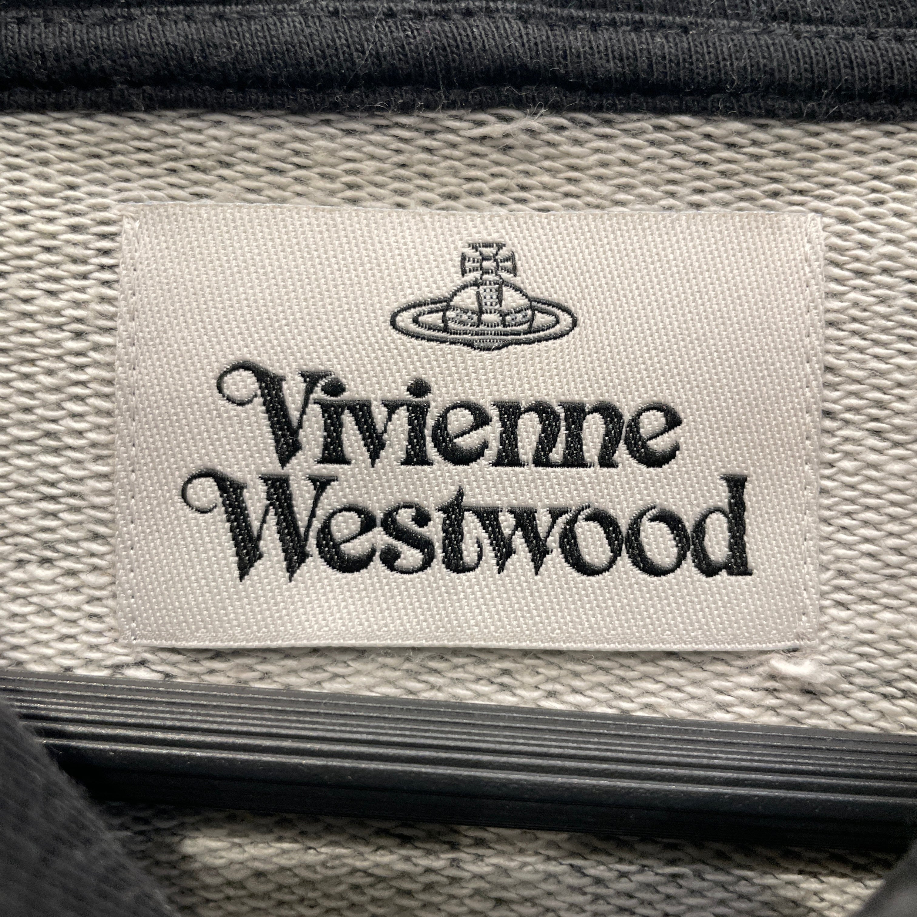 Vivienne Westwood/Hoodie/M/Cotton/GRY/PATCH LOGO HOODIE view 3