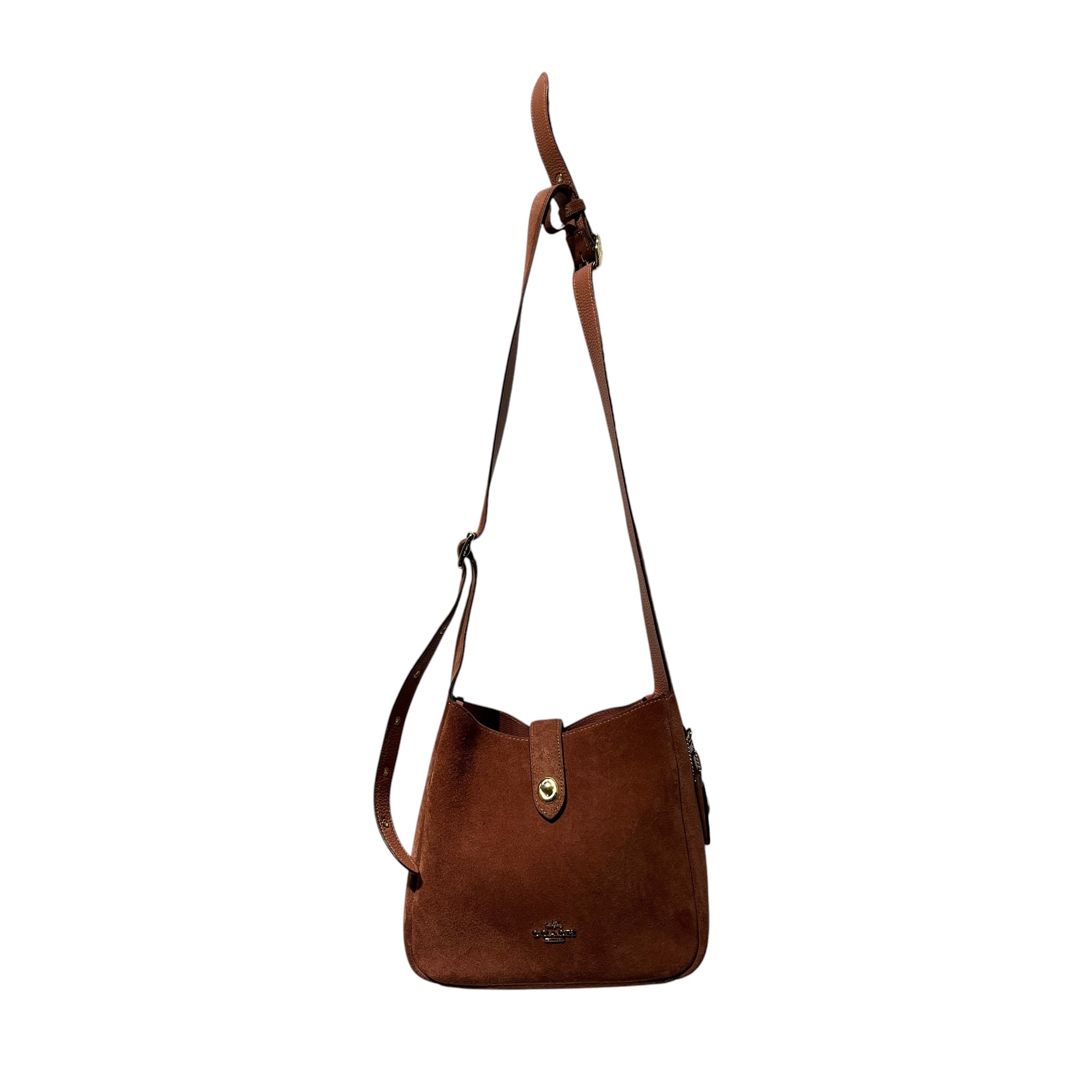 COACH/Cross Body Bag/Suede/ORN/HADLEY CONVERTIBLE view 1