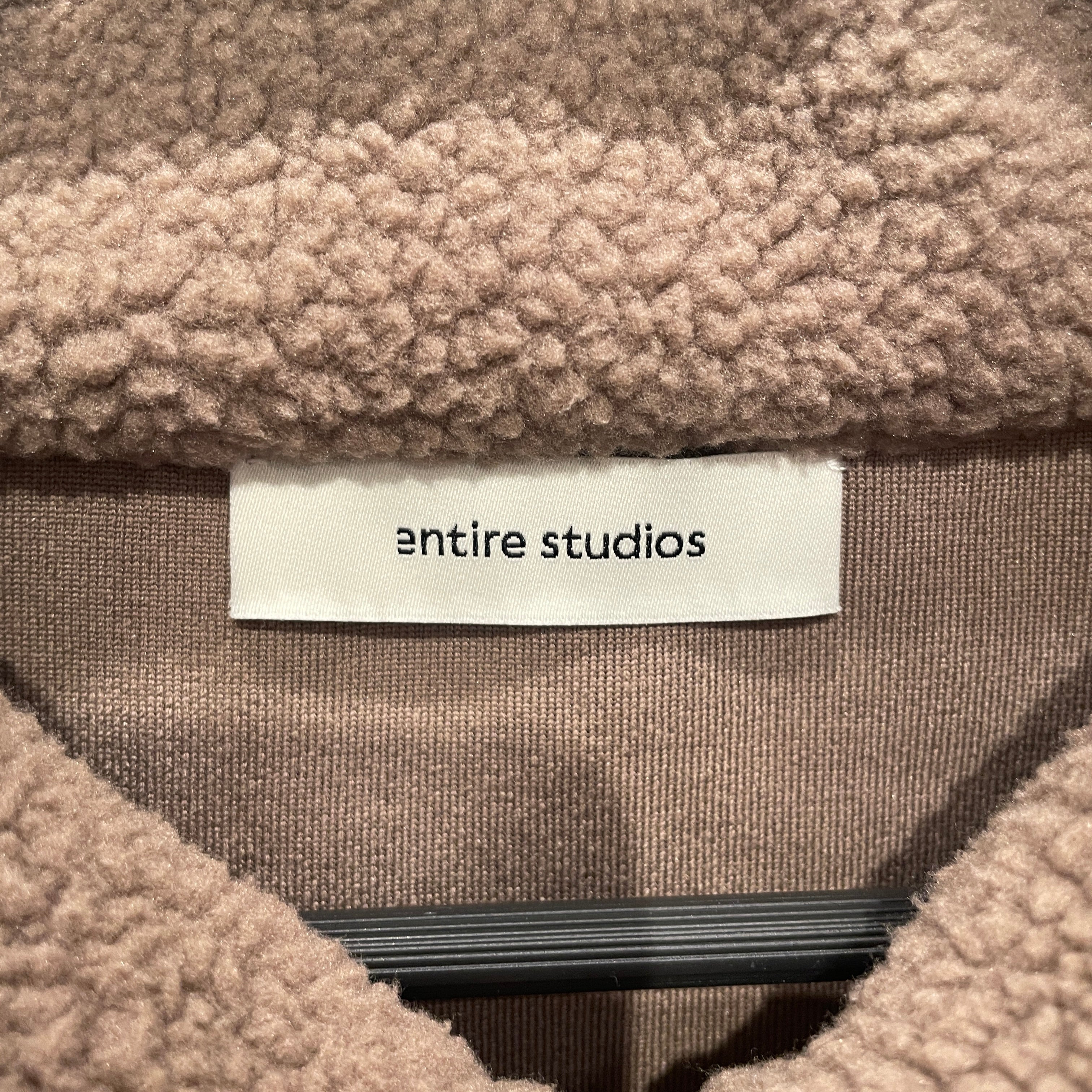 entire studios/Zip Up Hoodie/L/Cotton/GRY/FLEECE LINING view 3
