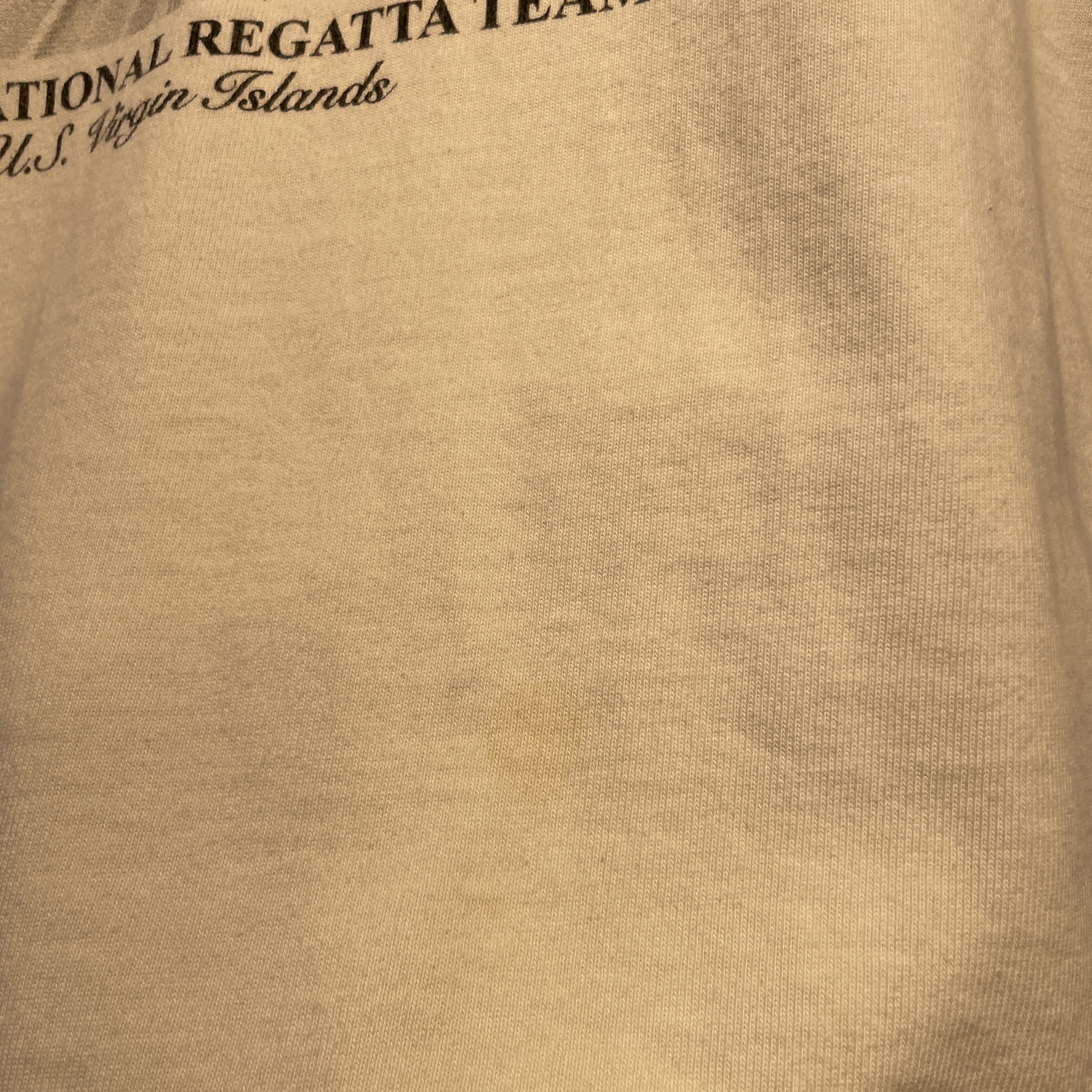 RHUDE/T-Shirt/XL/Cotton/WHT/Graphic/VIRGIN ISLANDS TEE view 4