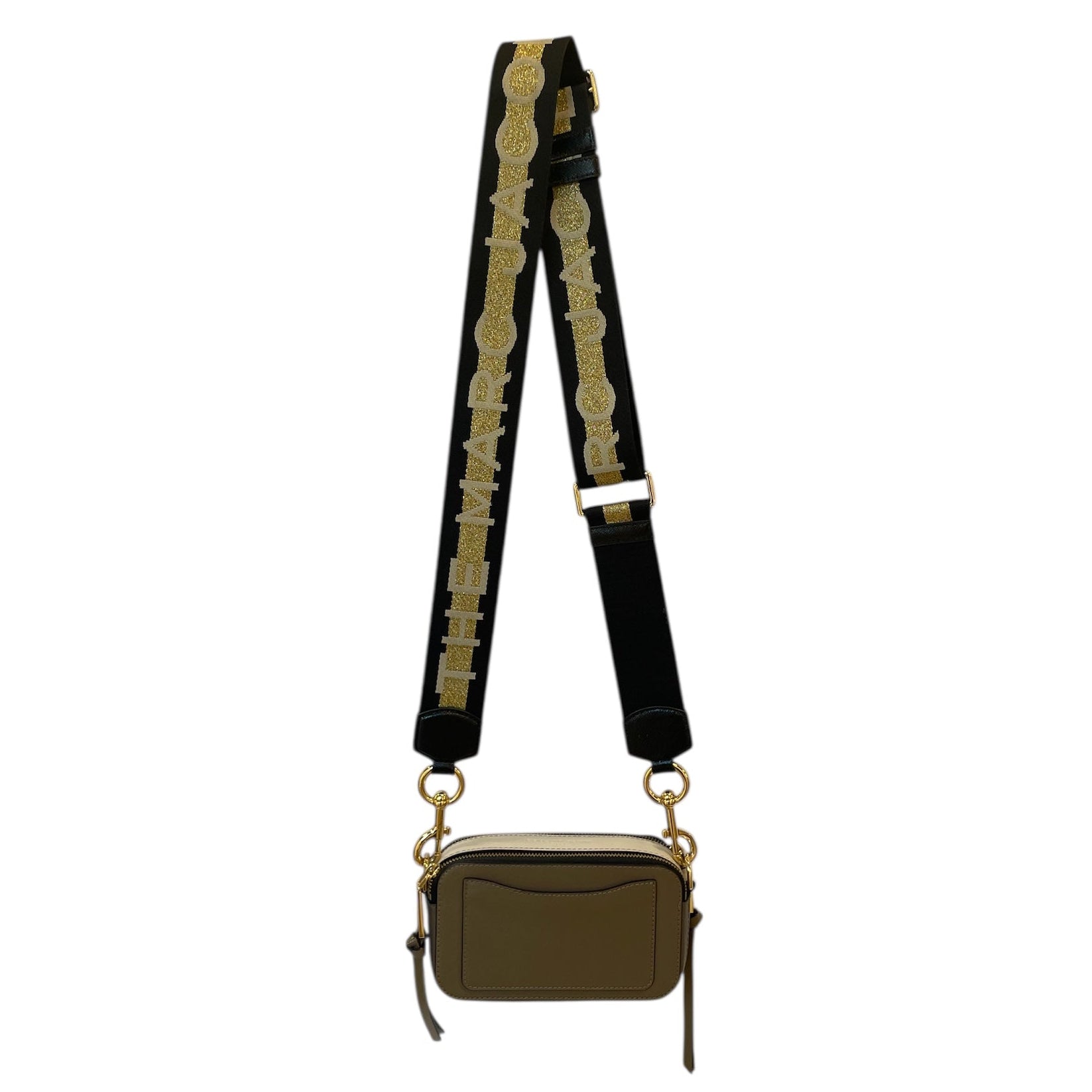 MARC JACOBS/Cross Body Bag/MLT/THESNAPSHOT/WHT/BRWN/GLD view 2