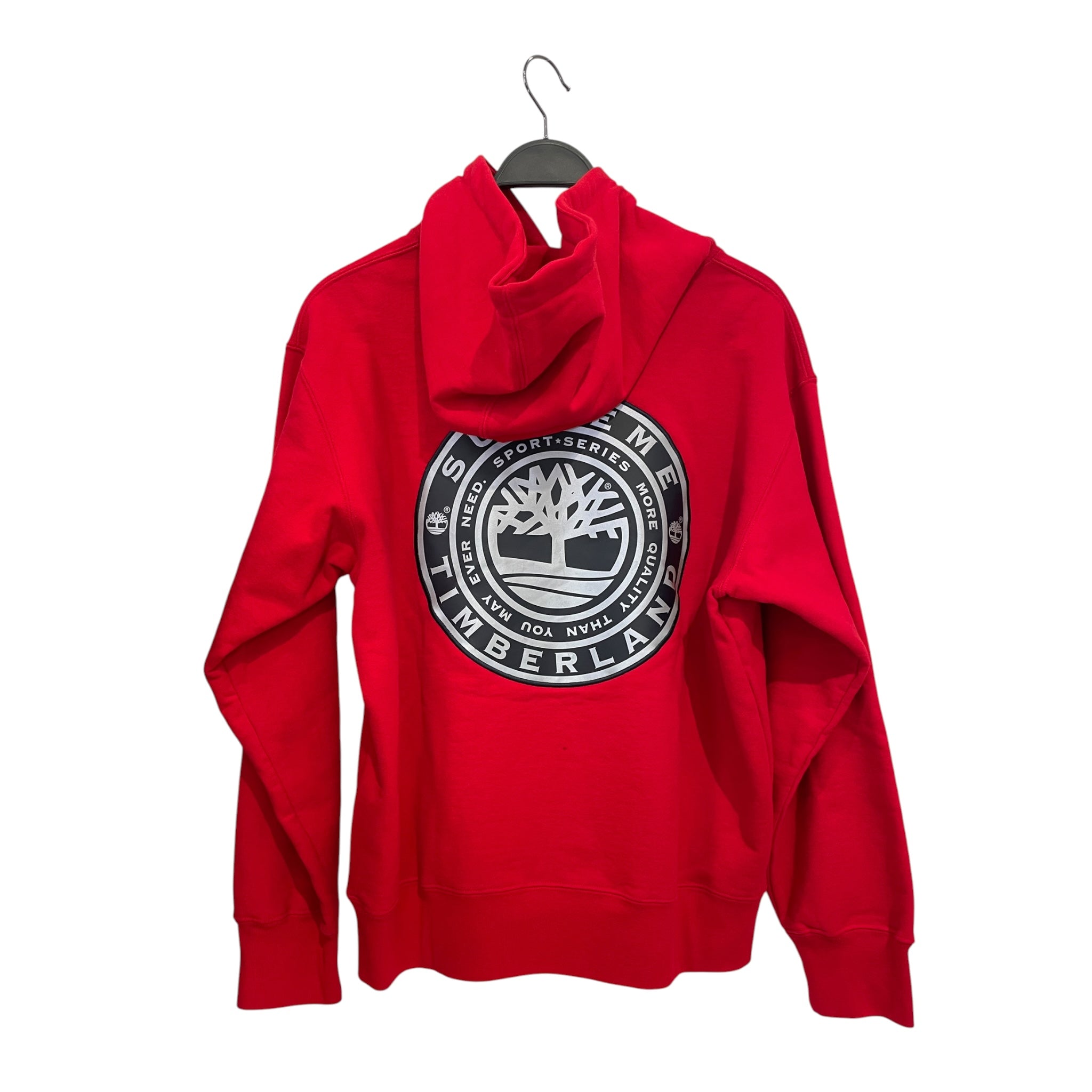 Supreme/Timberland/Hoodie/S/Cotton/RED/ view 2