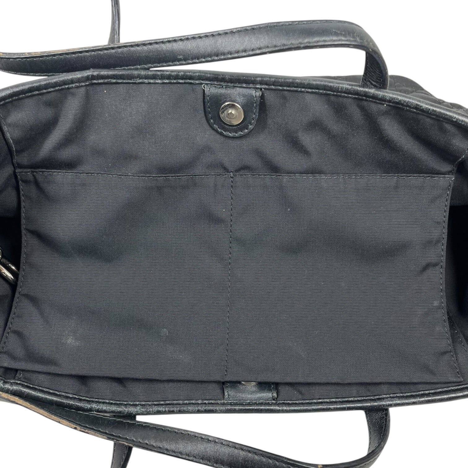 Christian Dior/Tote Bag/BLK/Cannage Panarea view 5