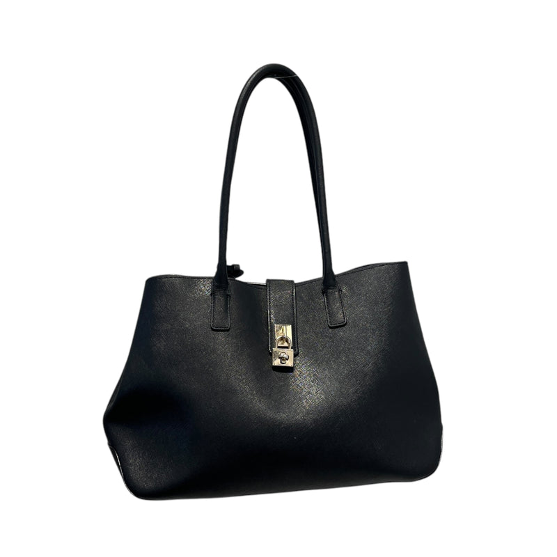 Henri Bendel/Hand Bag/Leather/BLK/