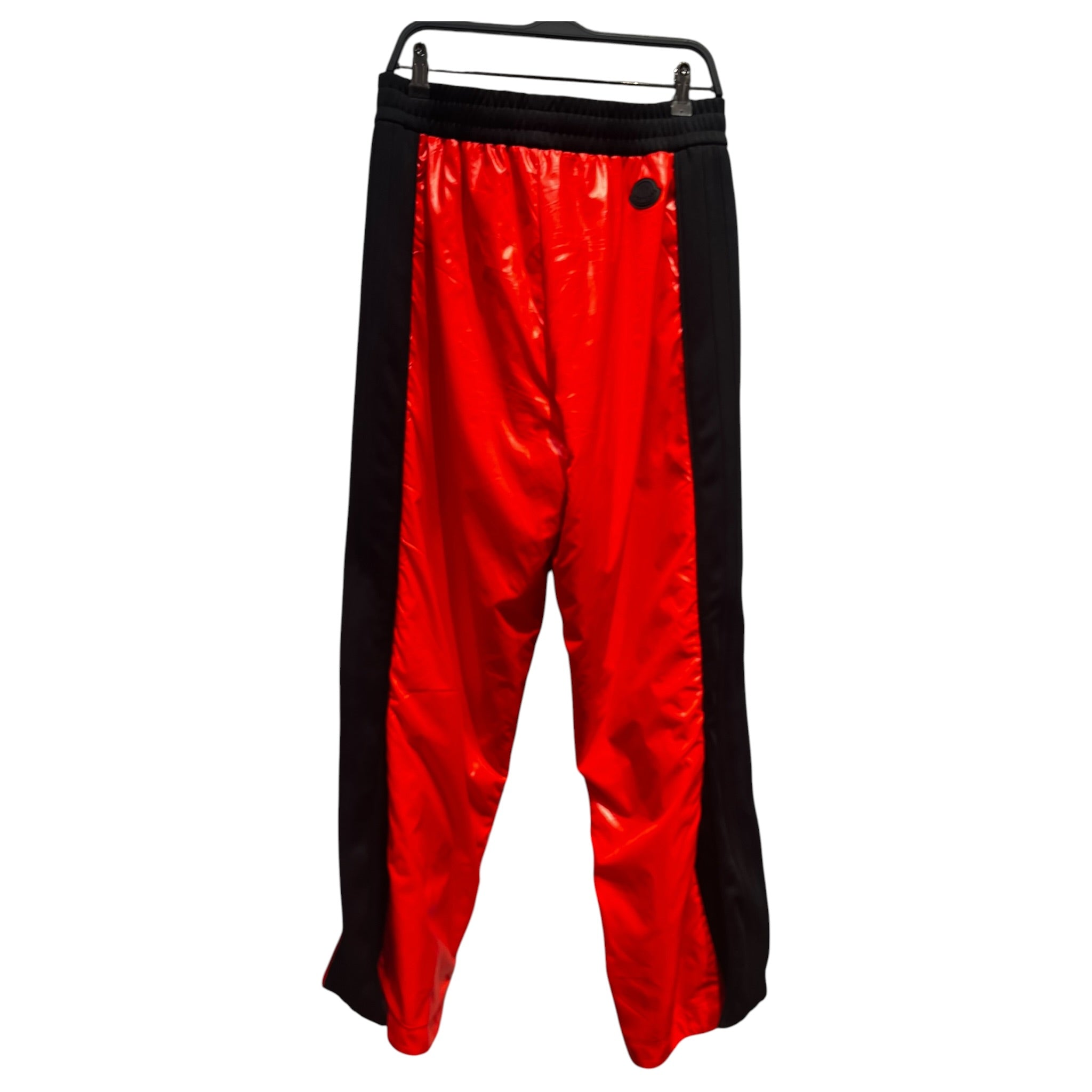 adidas/MONCLER/Pants/M/Polyester/RED/Joggers/wide leg view 2