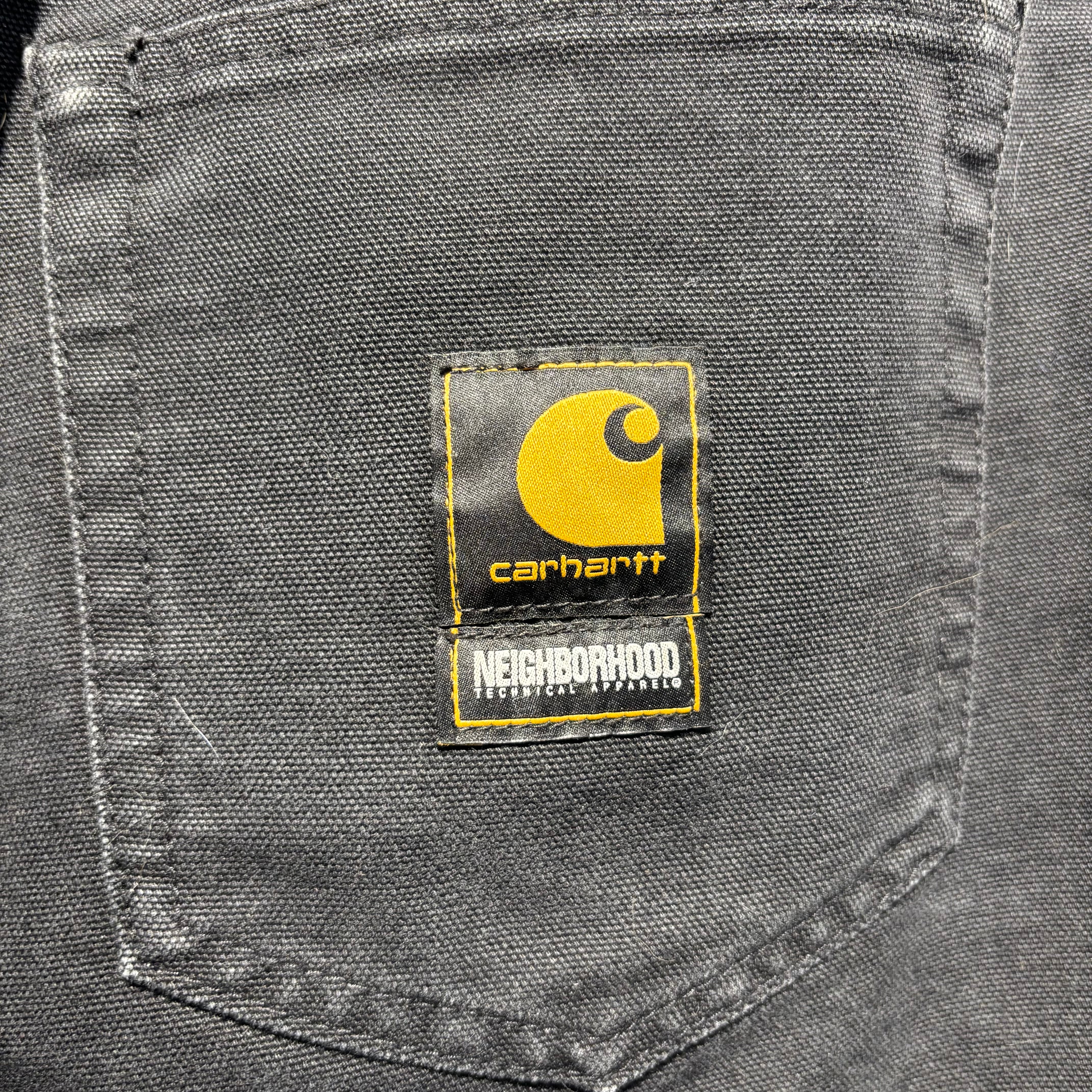 CARHARTT WIP(WORK IN PROGRESS)/NEIGHBORHOOD/Straight Pants/M/Cotton/BLK/DEEP MID PANT view 3