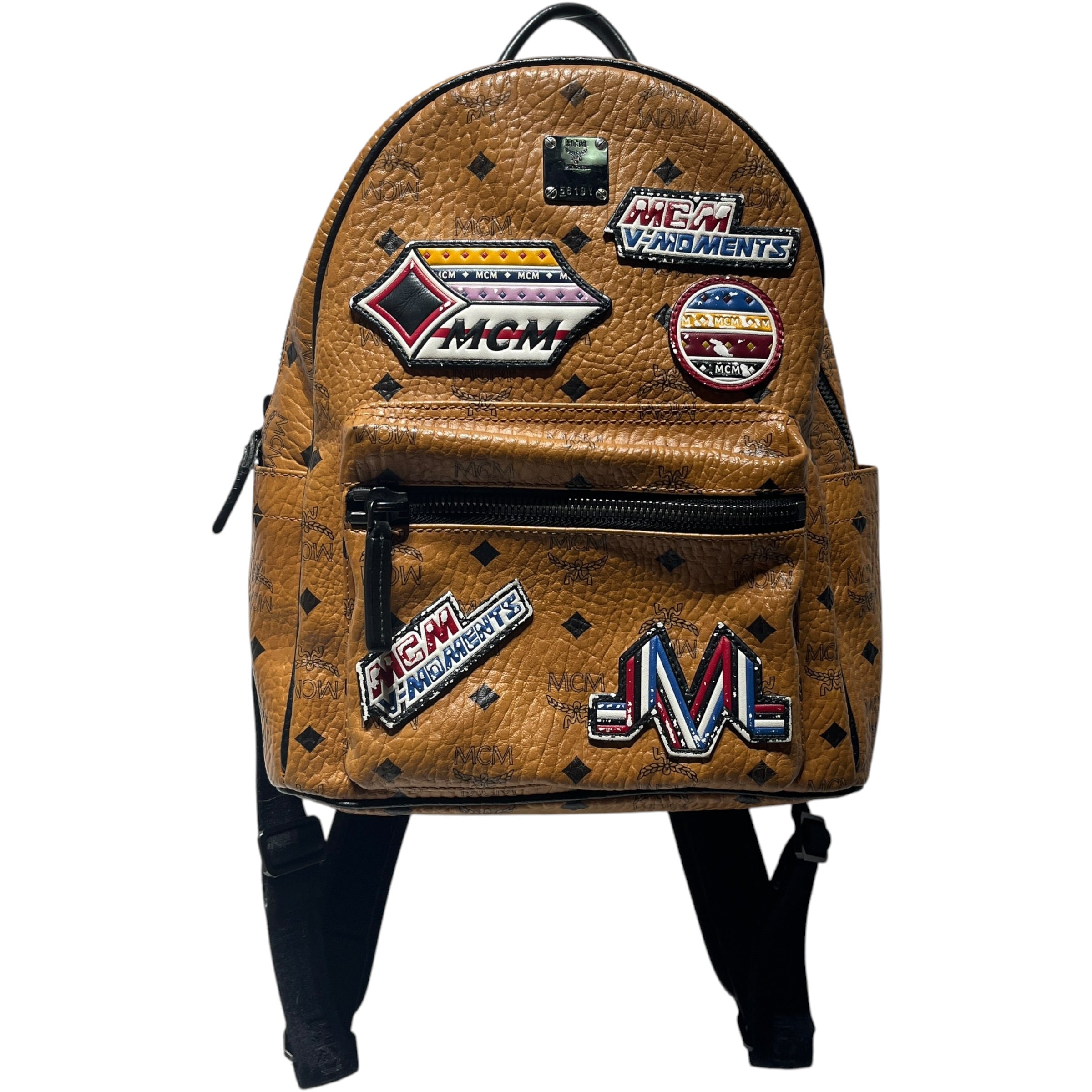 MCM/Backpack/Monogram/Leather/CML/patches view 1