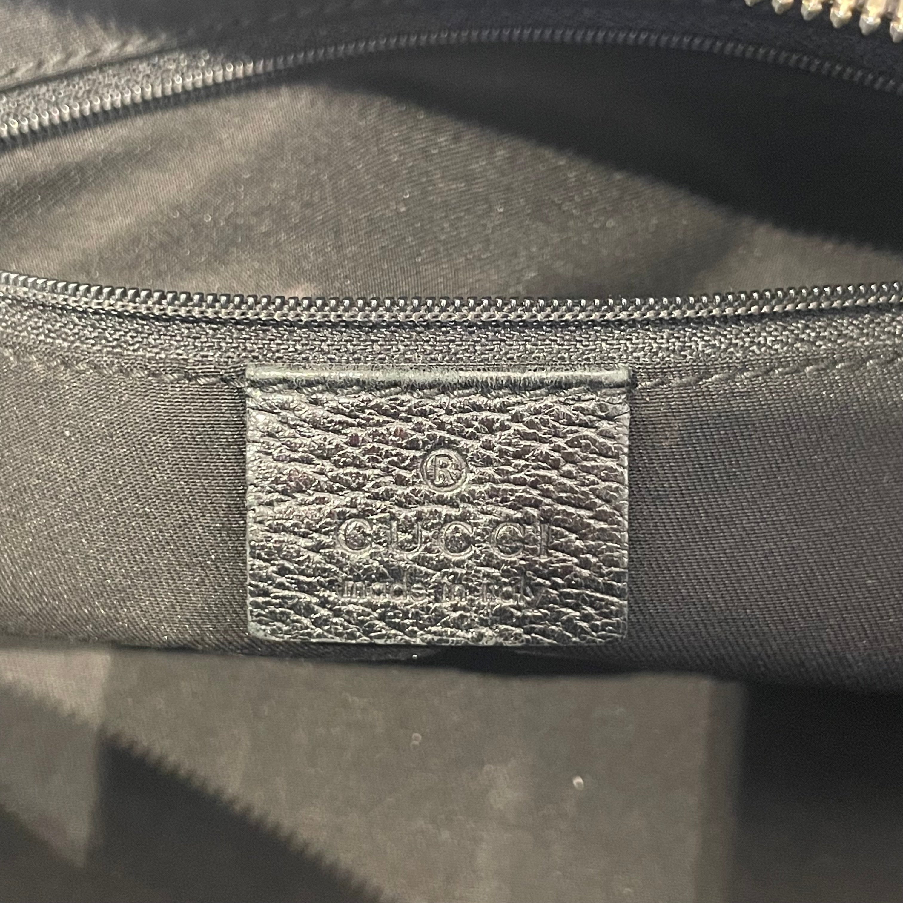 GUCCI/Bag/Monogram/Cotton/BLK/princy boston/ ribbon bow view 5