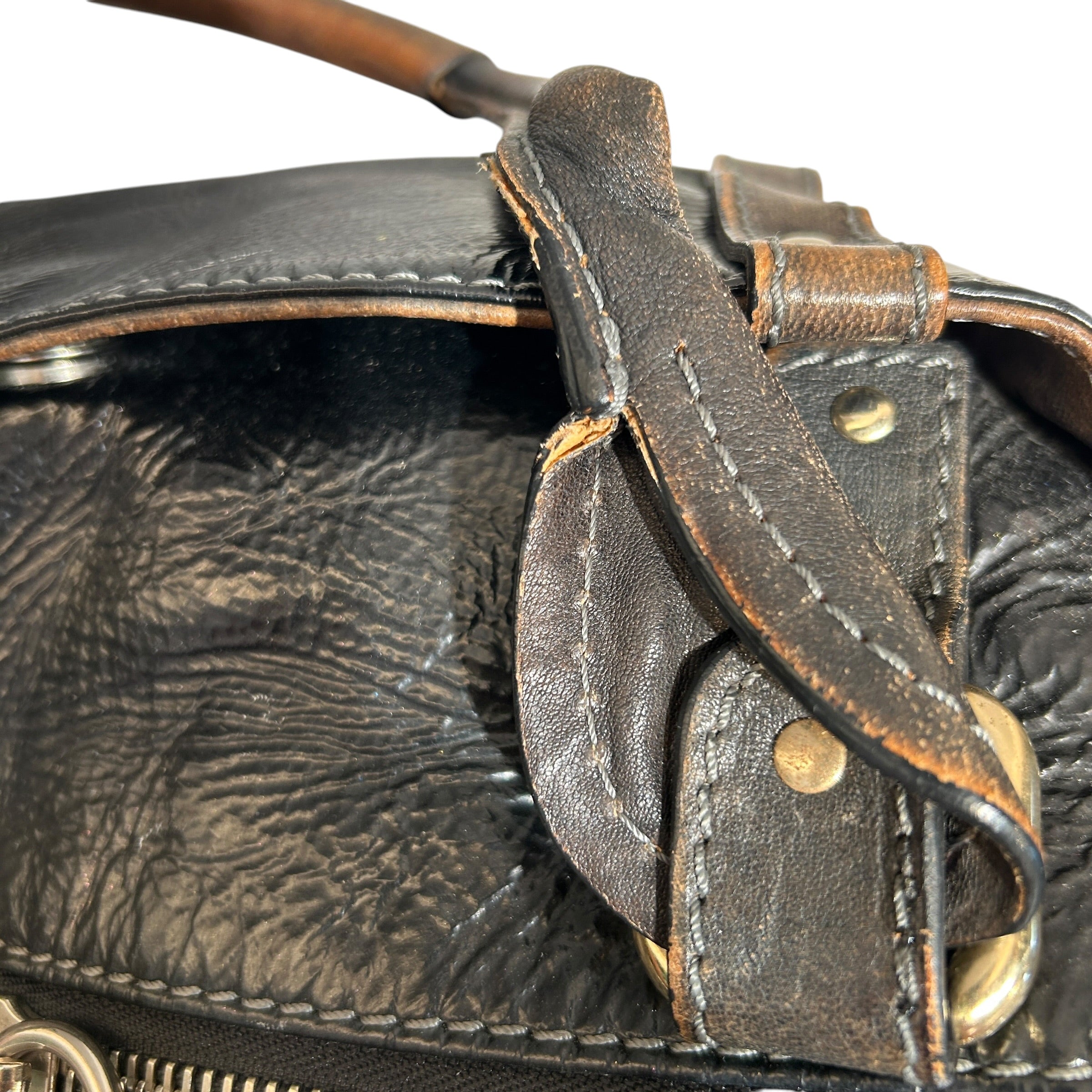 Chloe/Bag/Leather/BLK/Multi Flap W/ Lock view 8