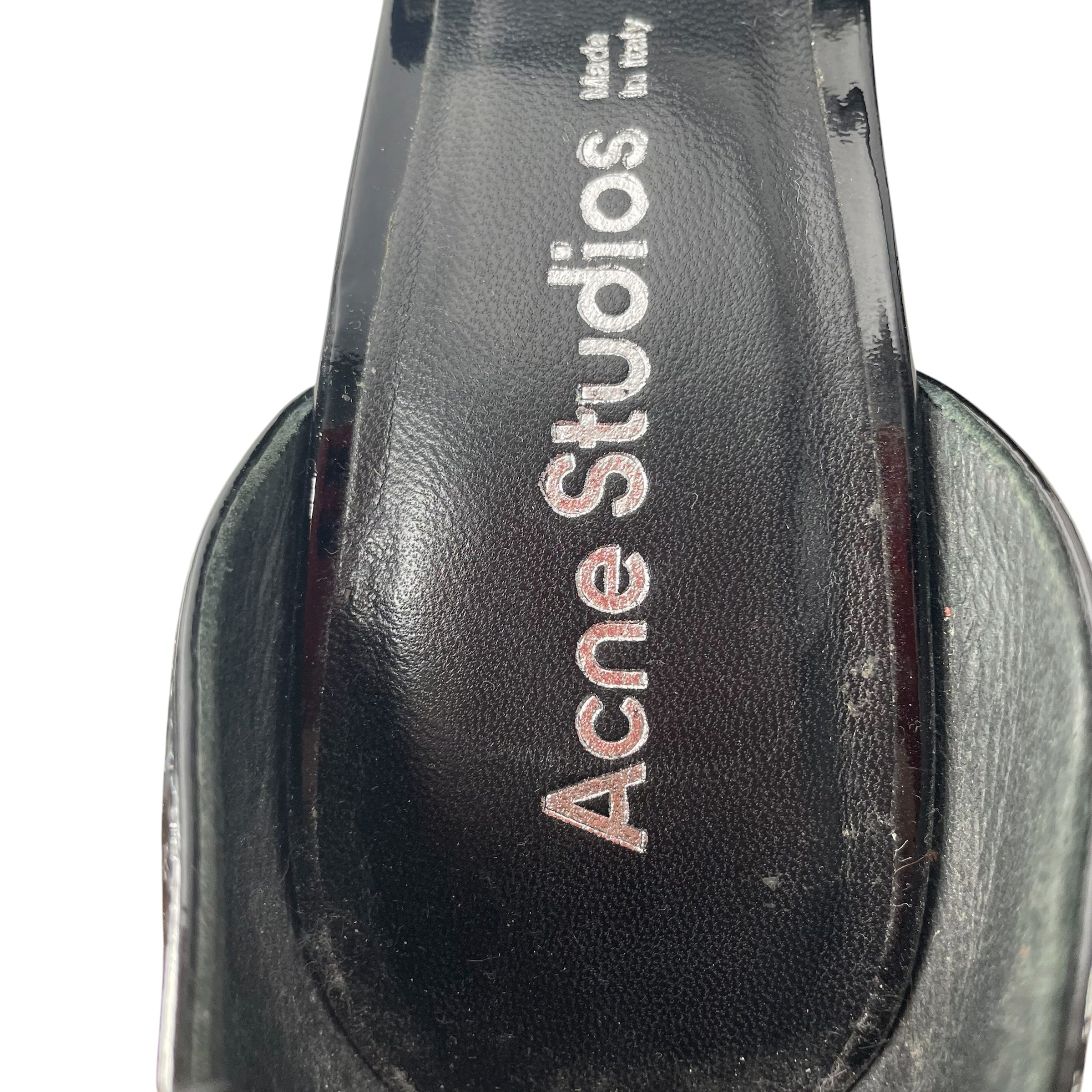 Acne Studios/Heels/EU 39/Leather/BLK/GREEN PONYHAIR view 5
