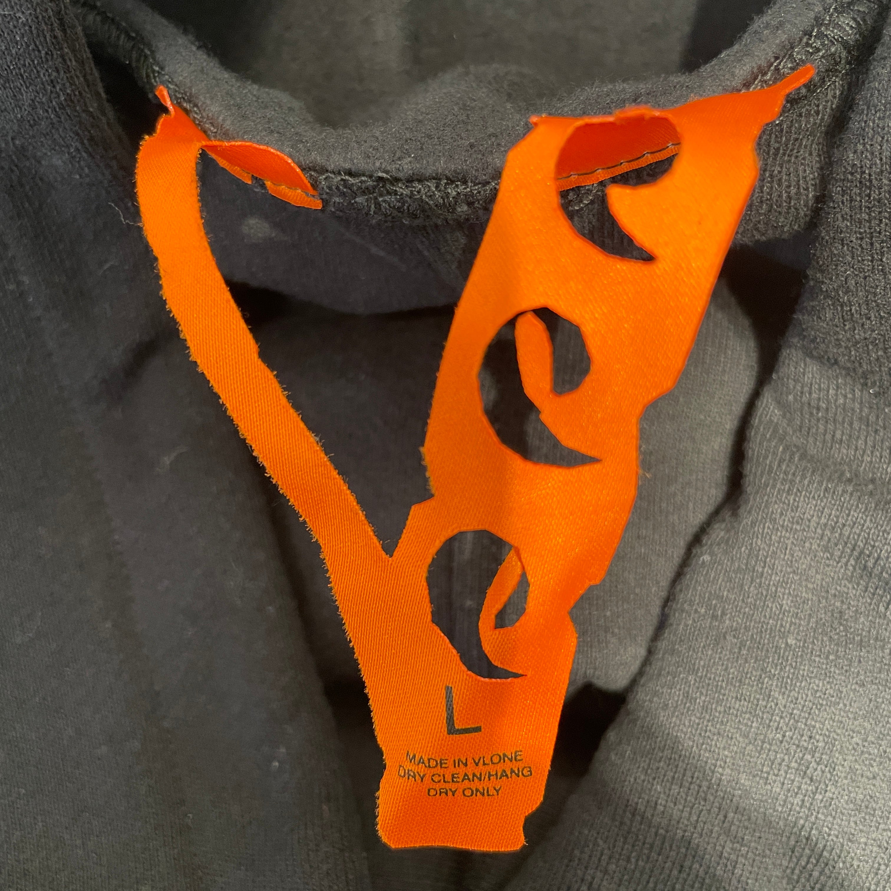 VLONE/Hoodie/L/Graphic/Cotton/BLK/JUICE WRLD MAN OF THE YEAR view 3
