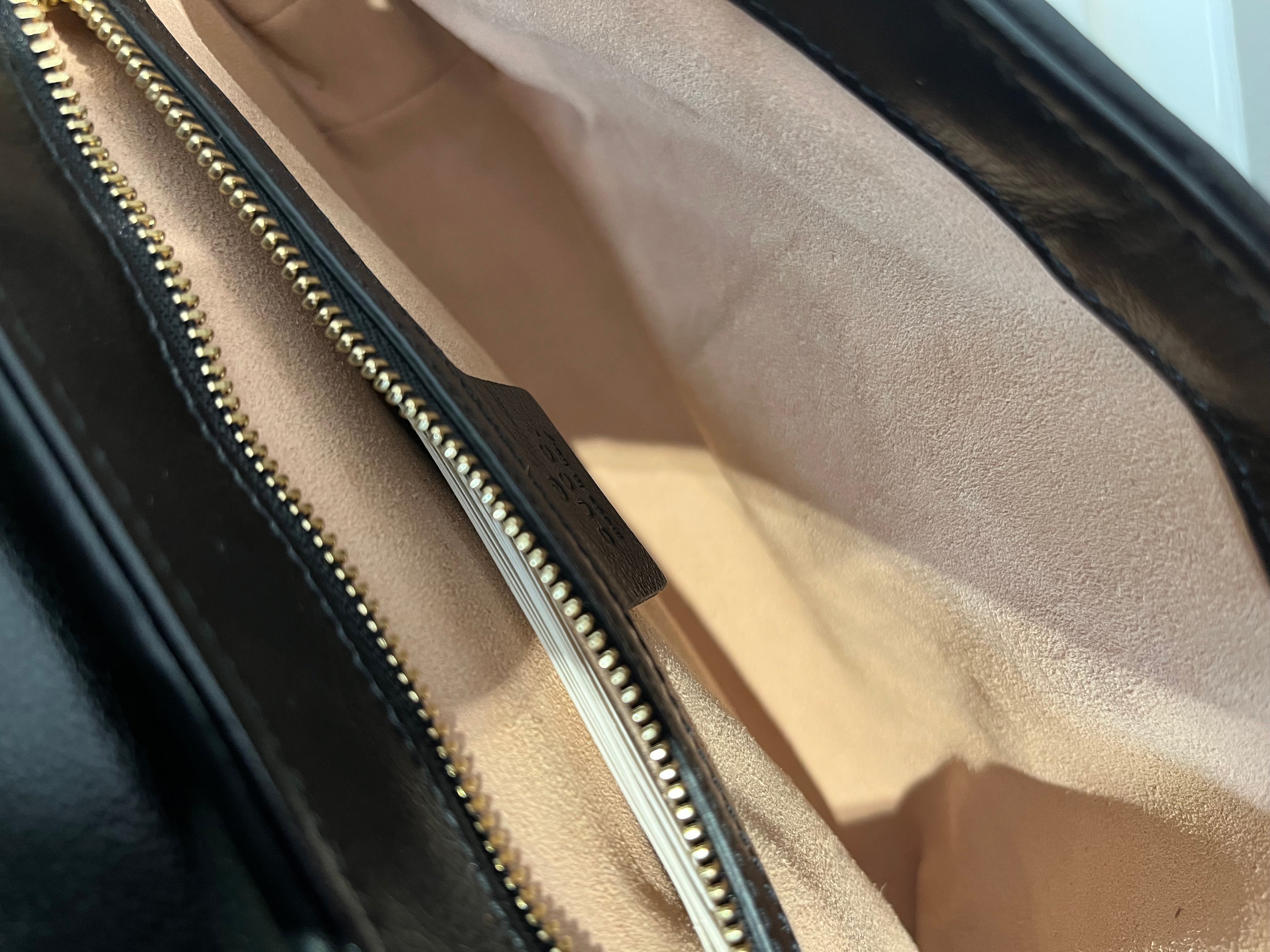 GUCCI/Cross Body Bag/Monogram/BRW/marmont cloth bag view 4