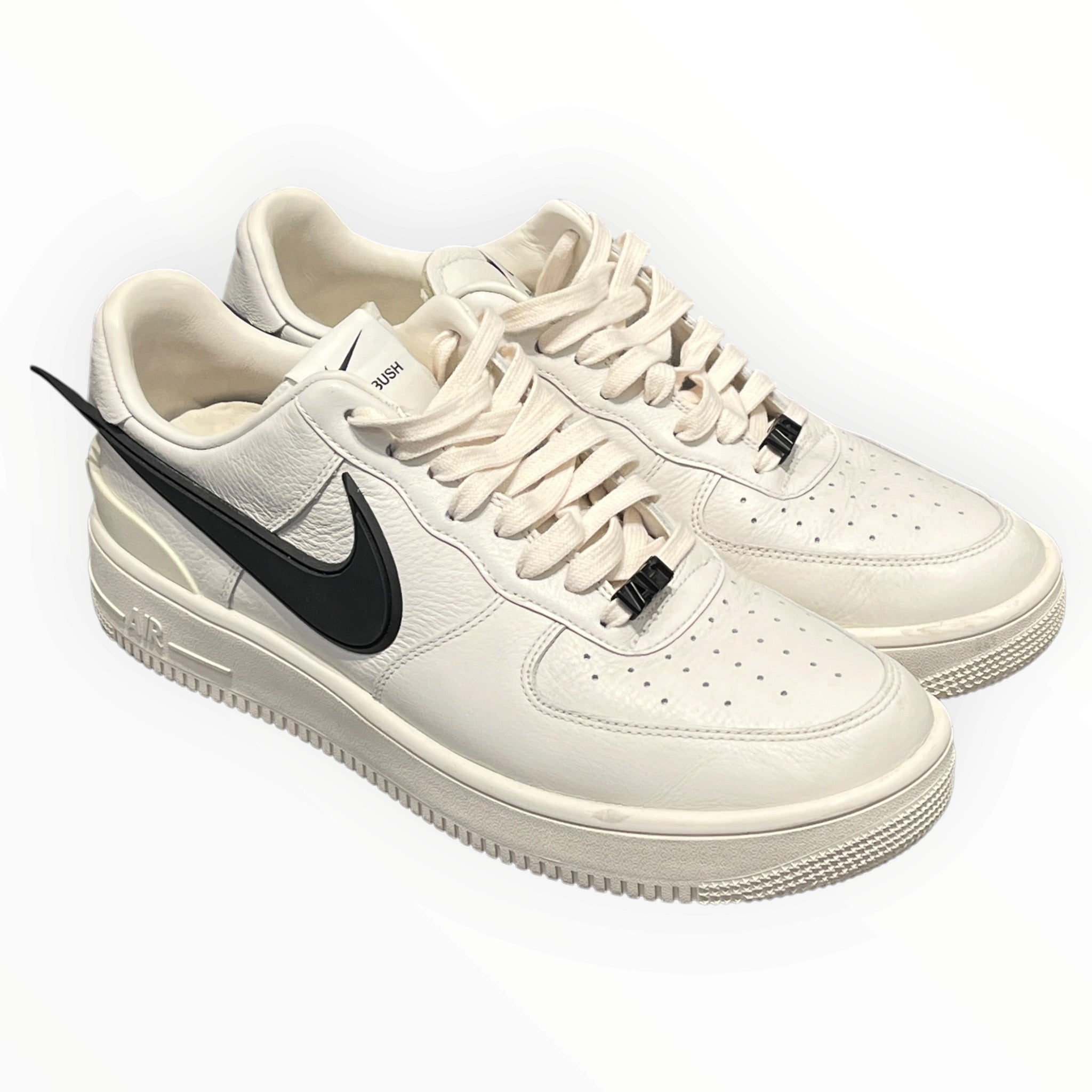 NIKE/AMBUSH/Low-Sneakers/US 12/Leather/WHT/PHANTOM view 1