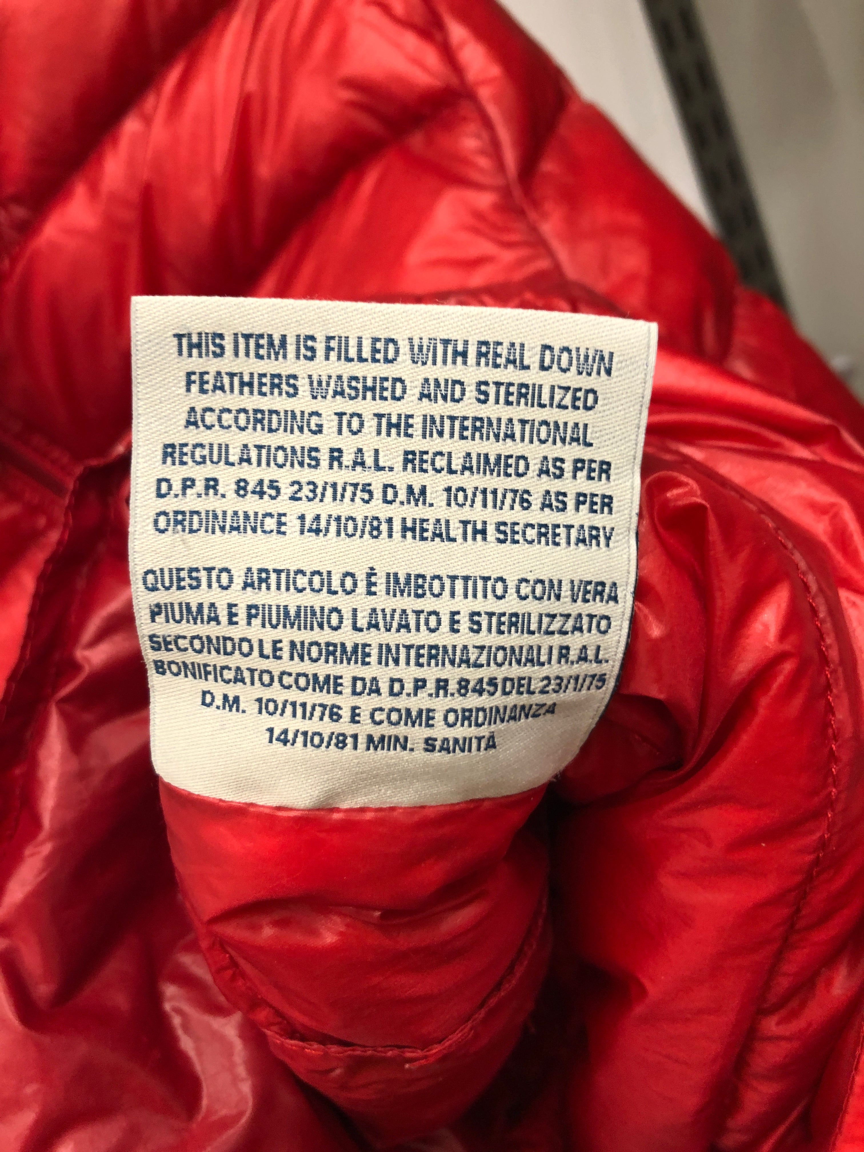 MONCLER/Puffer Jkt/3/Nylon/RED/Down Acorus view 6