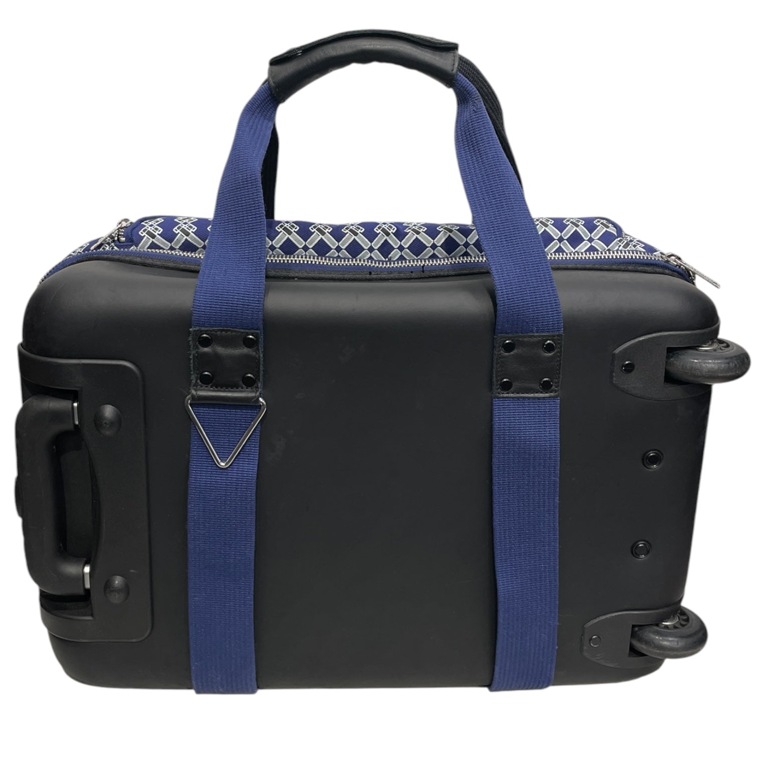 EASTPAK/KRISVANASSCHE/Luggage/Border/Cotton/NVY/CARRY ON W/ SIDE HANDLE view 2
