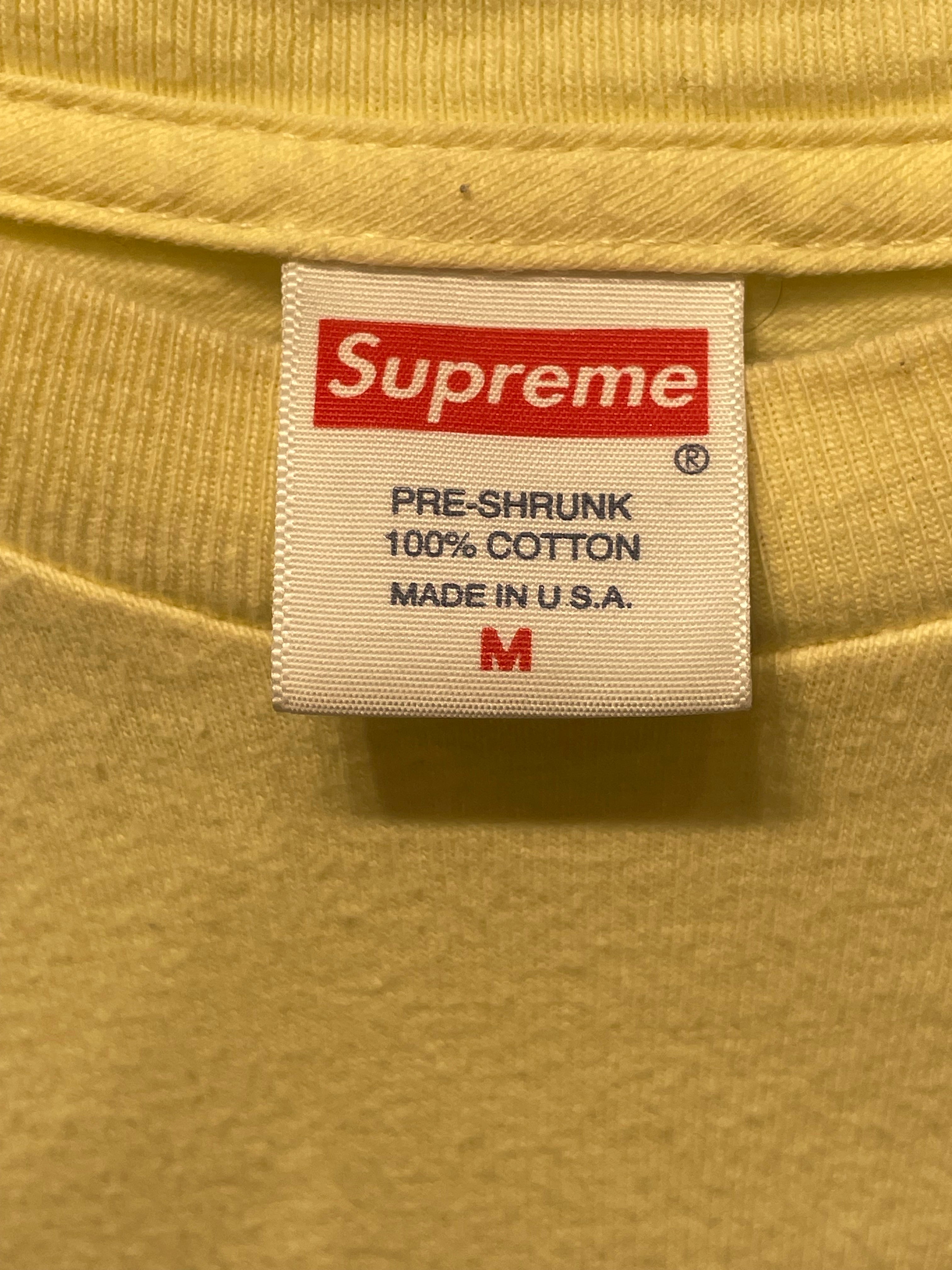 Supreme/T-Shirt/M/Cotton/IVR/Graphic/naomi campbell view 3