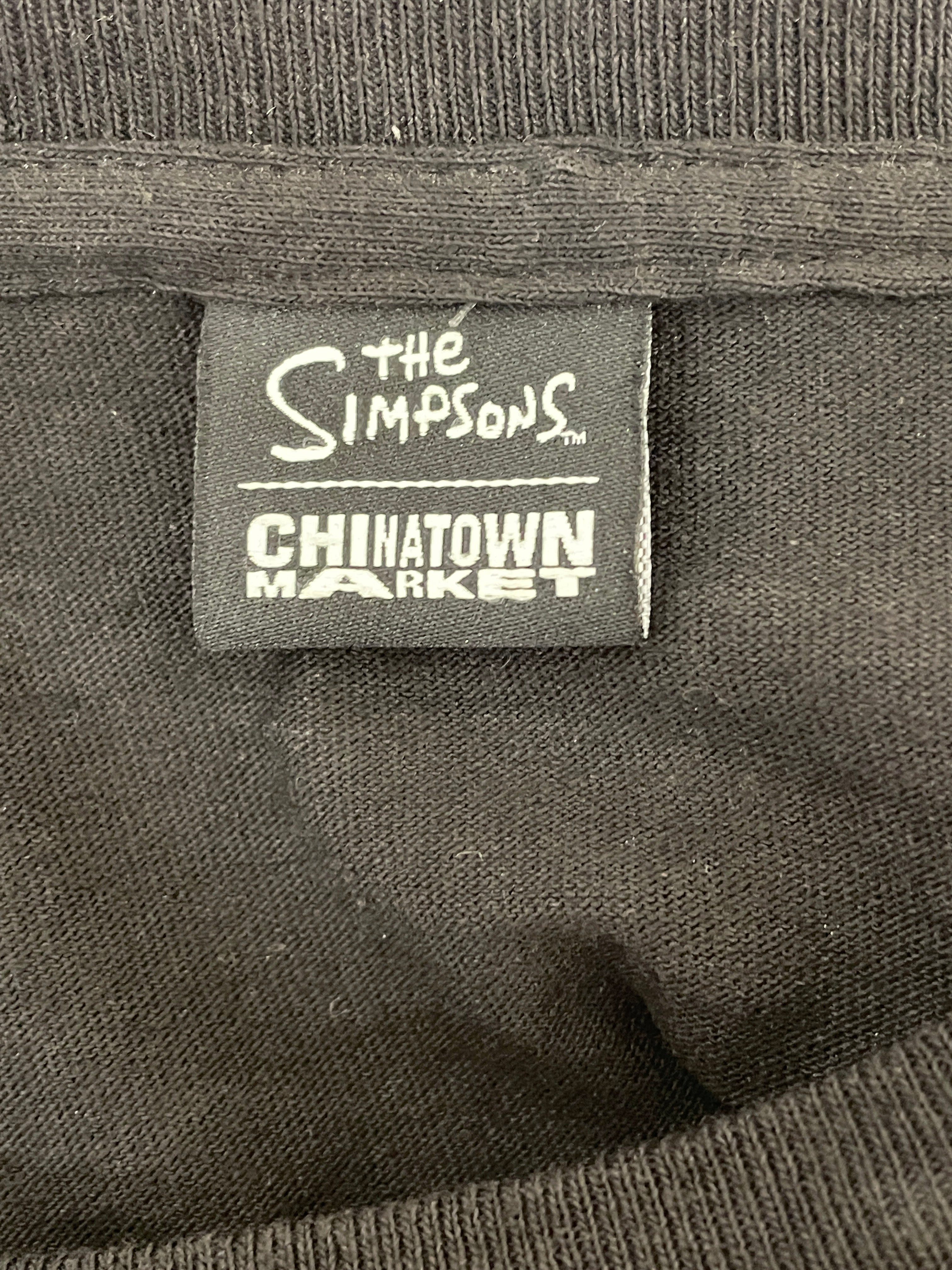 CHINATOWN MARKET/THE SIMPSONS/T-Shirt/L/Cotton/BLK/Bart view 3