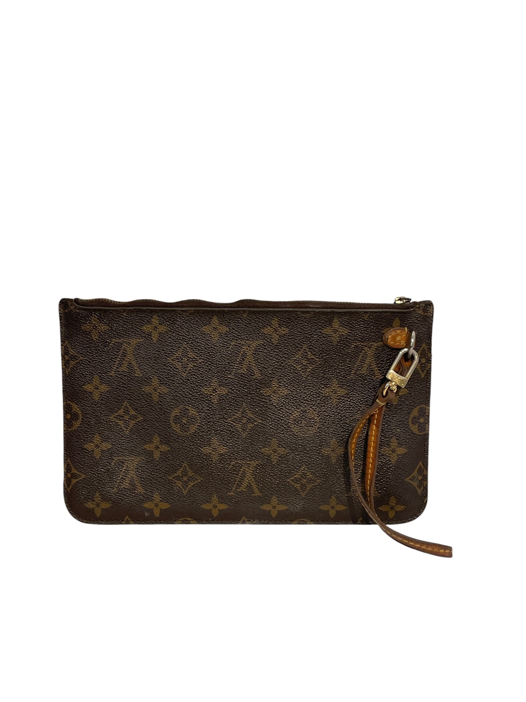 LOUIS VUITTON/Pouch/Monogram/Leather/BRW/7DKW8YX view 2