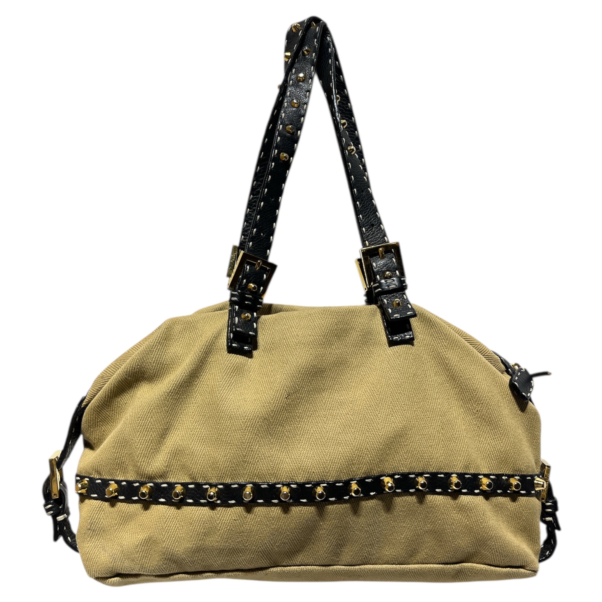 FENDI/Hand Bag/Cotton/CML/CANVAS SELLERIA view 1