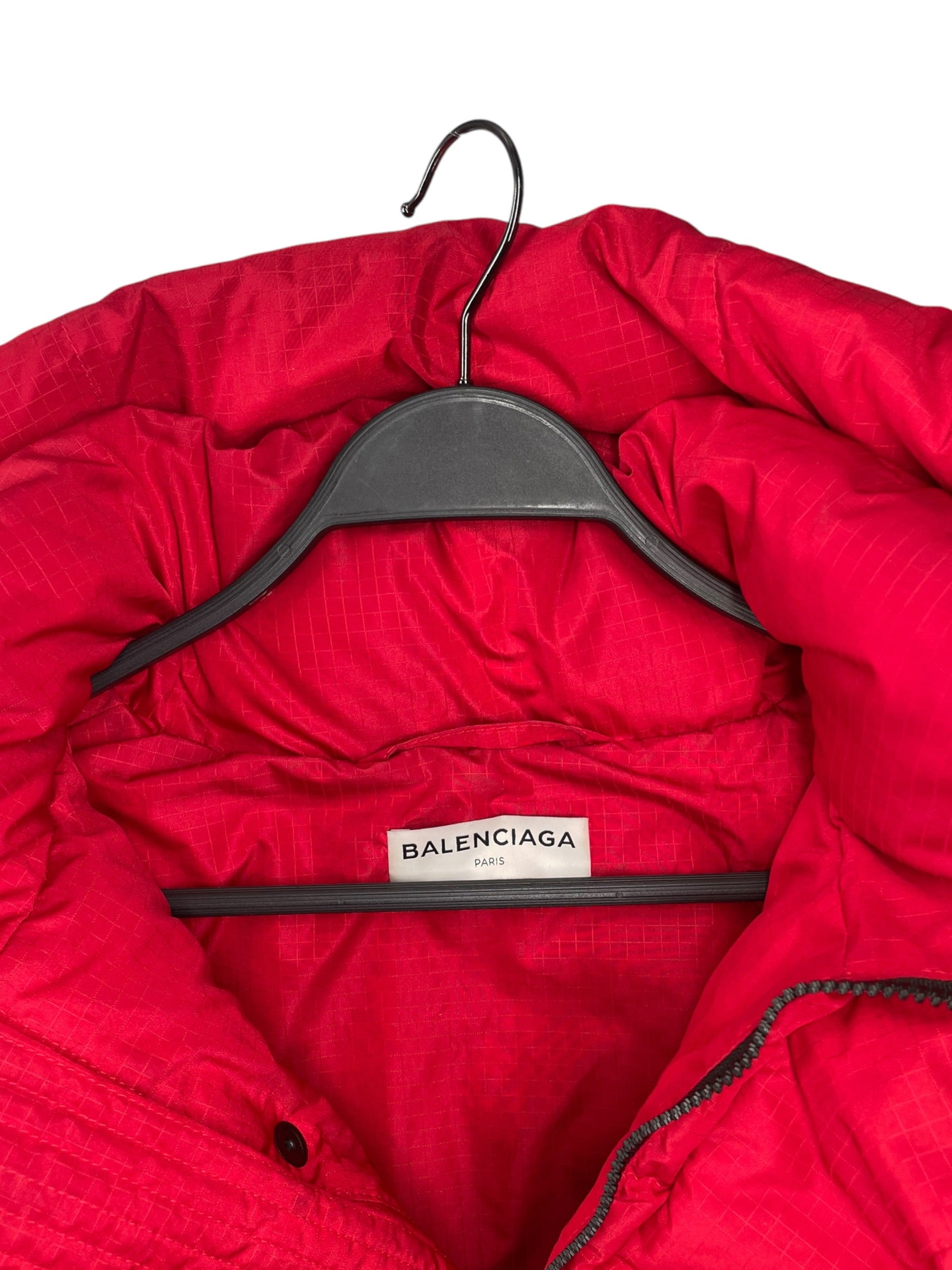 BALENCIAGA/Puffer Jkt/36/Polyester/RED/SCARF PUFFER UP57 2017 view 5