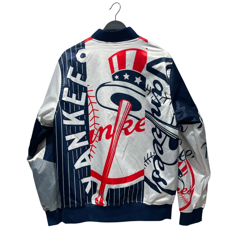 Vintage/Jacket/XL/White/Polyester/All Over Print/
