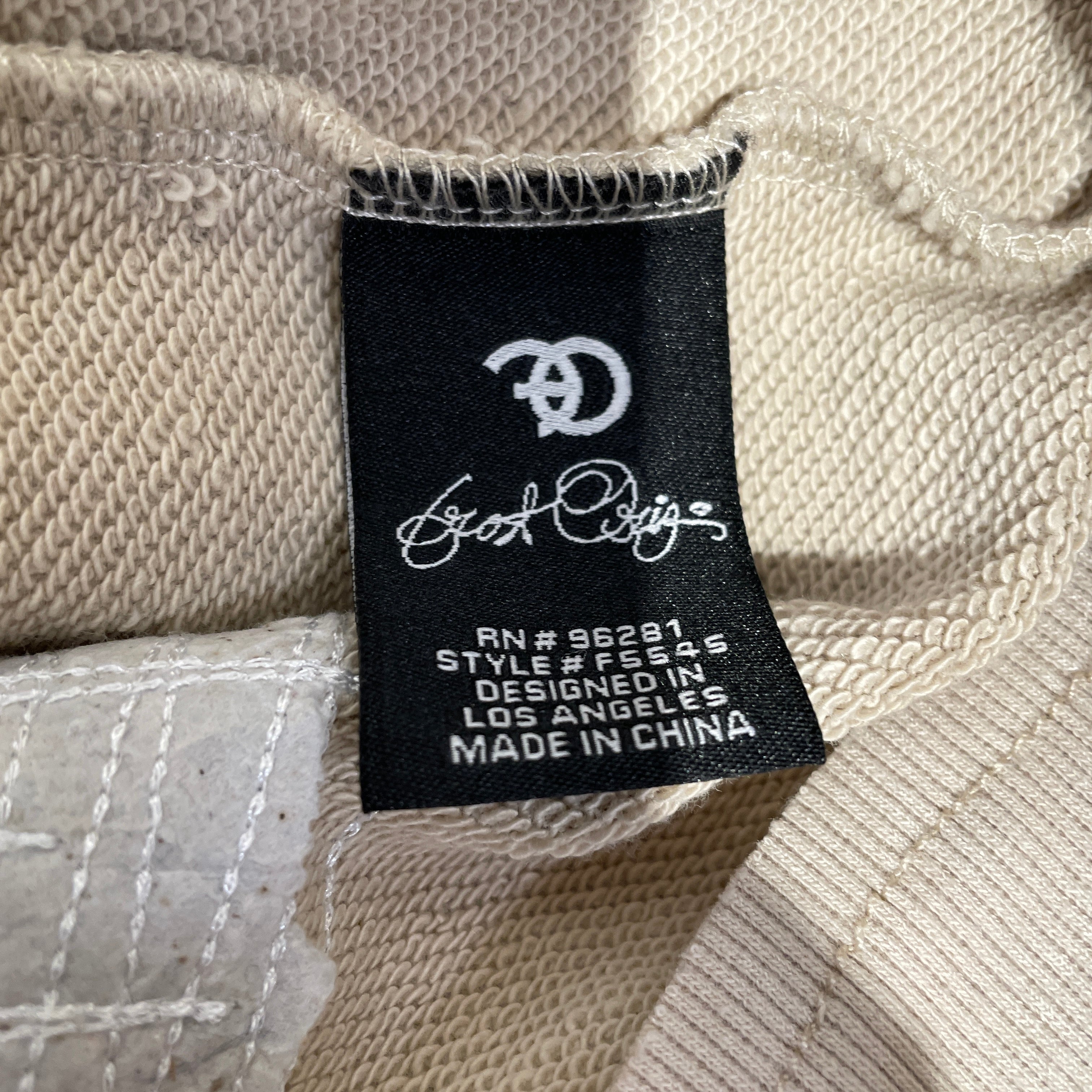FROST ORIGINALS /Zip Up Hoodie/S/Cotton/BEG/ Brave Heart Tapestry Hoodie view 4