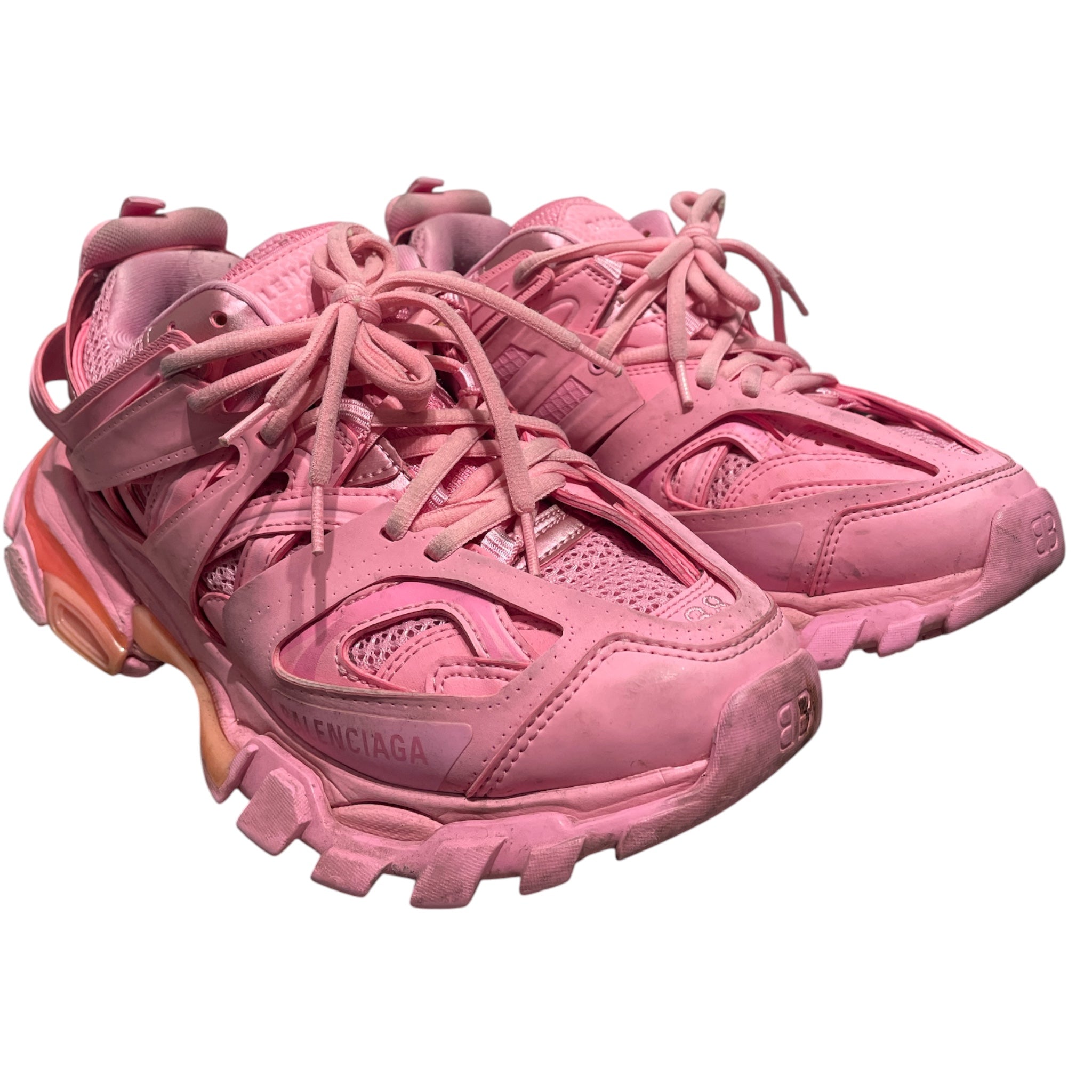 BALENCIAGA/Low-Sneakers/EU 38/PNK/TRACK