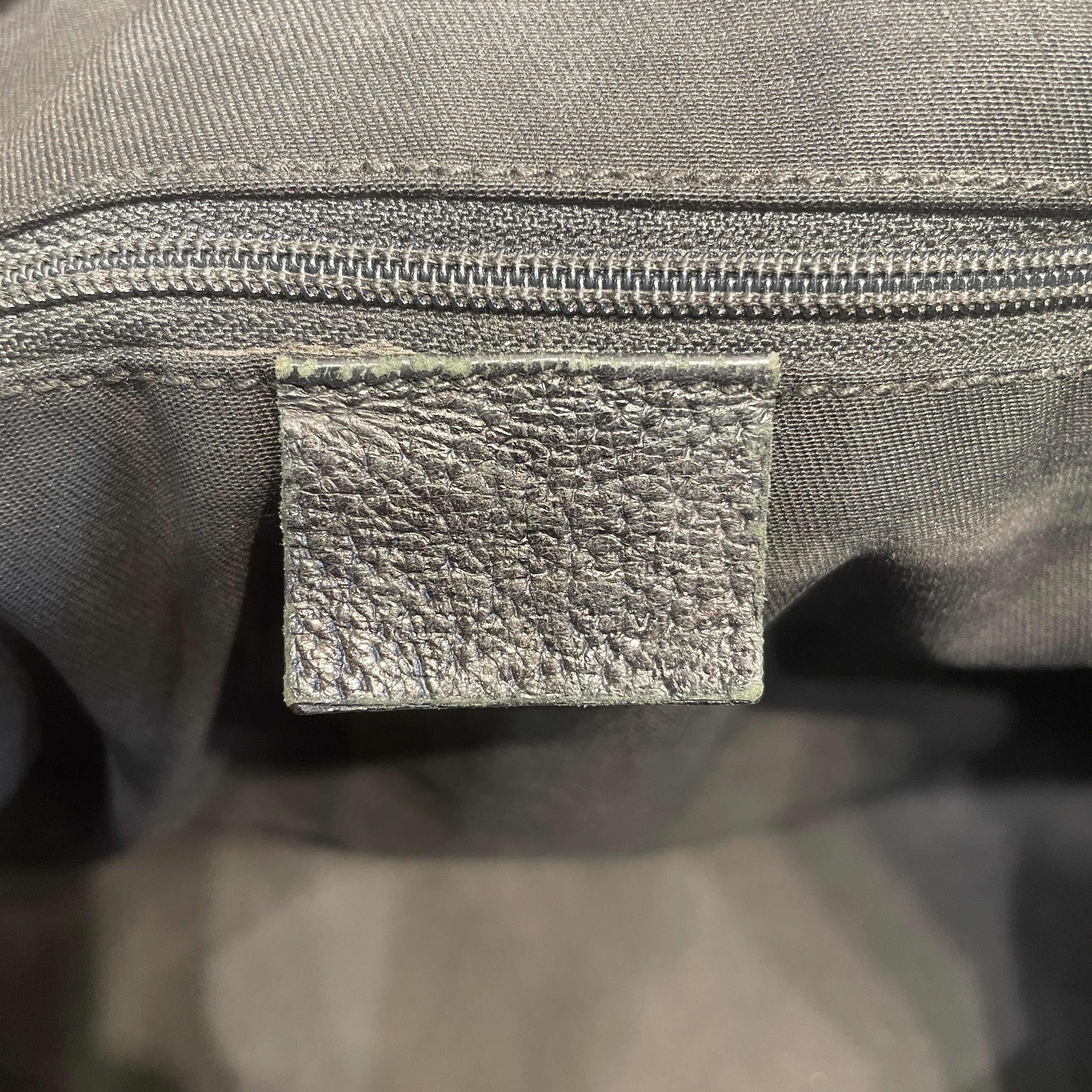 GUCCI/Hand Bag/Monogram/BLK/Canvas Abbey view 5