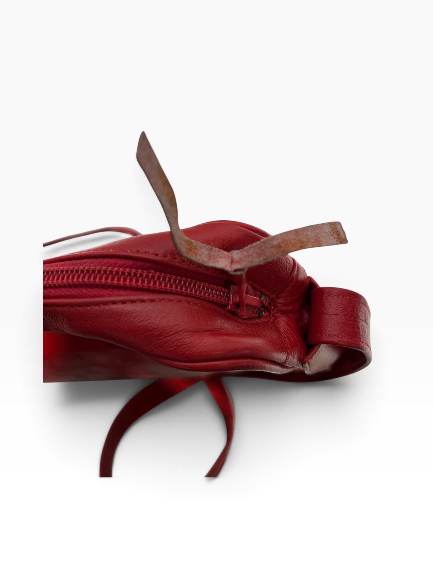 CELINE/Cross Body Bag/Leather/VINTAGE DOUBLE FLAP view 7